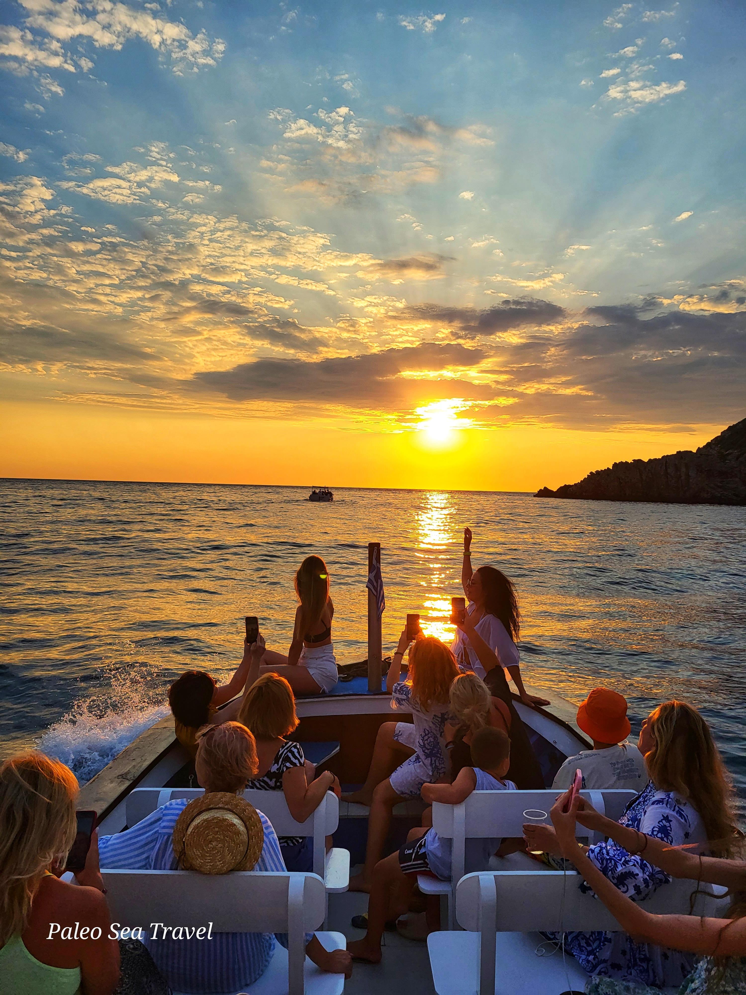 Paleokastritsa Sunset Cruise with Sea Caves