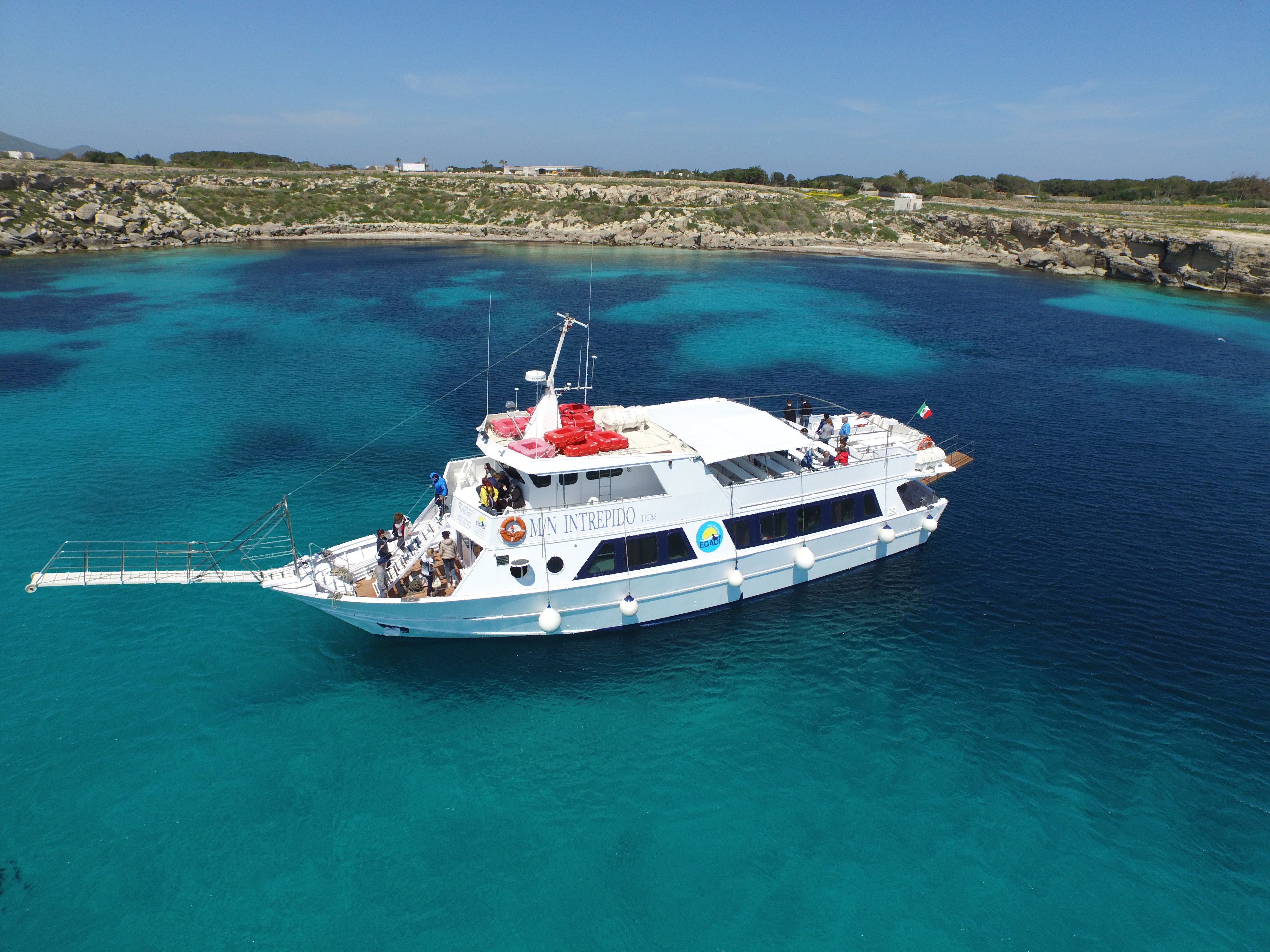 Favignana & Levanzo Boat Trip from Palermo with Lunch
