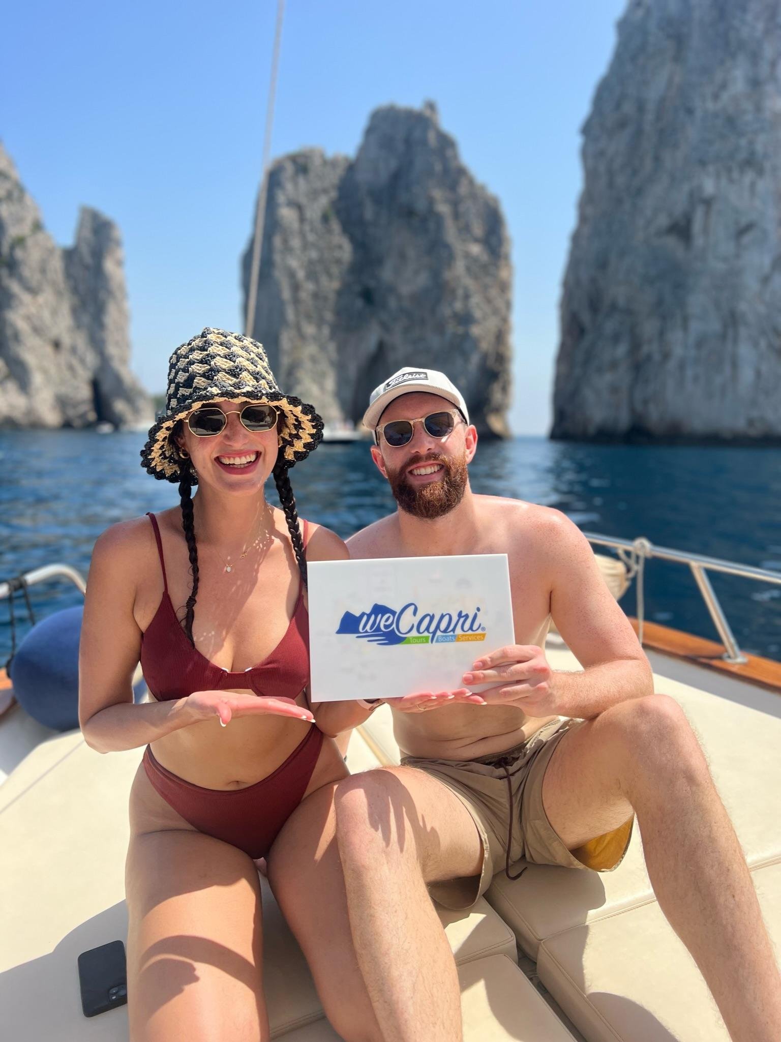 Capri Private Boat Tour: Faraglioni, Sea Caves & Swimming Stops