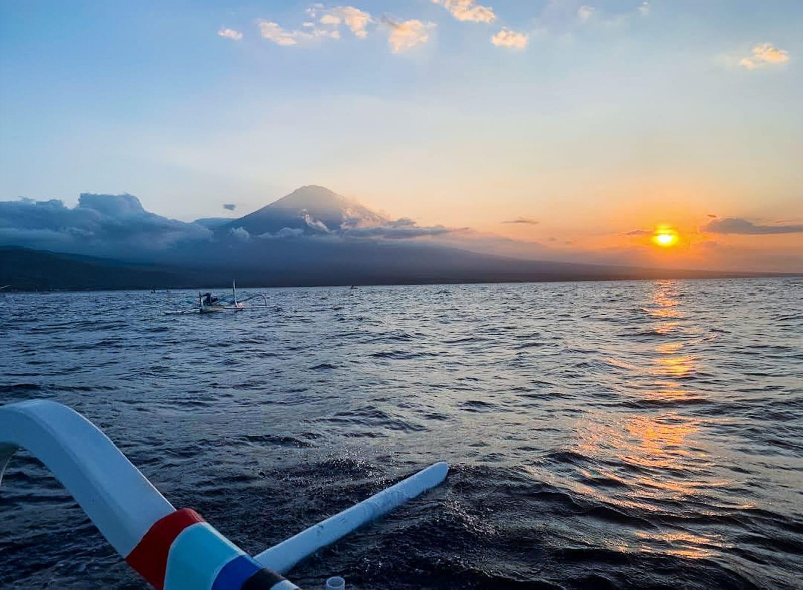Traditional Jukung Boat Cruise at Sunrise or Sunset in Amed