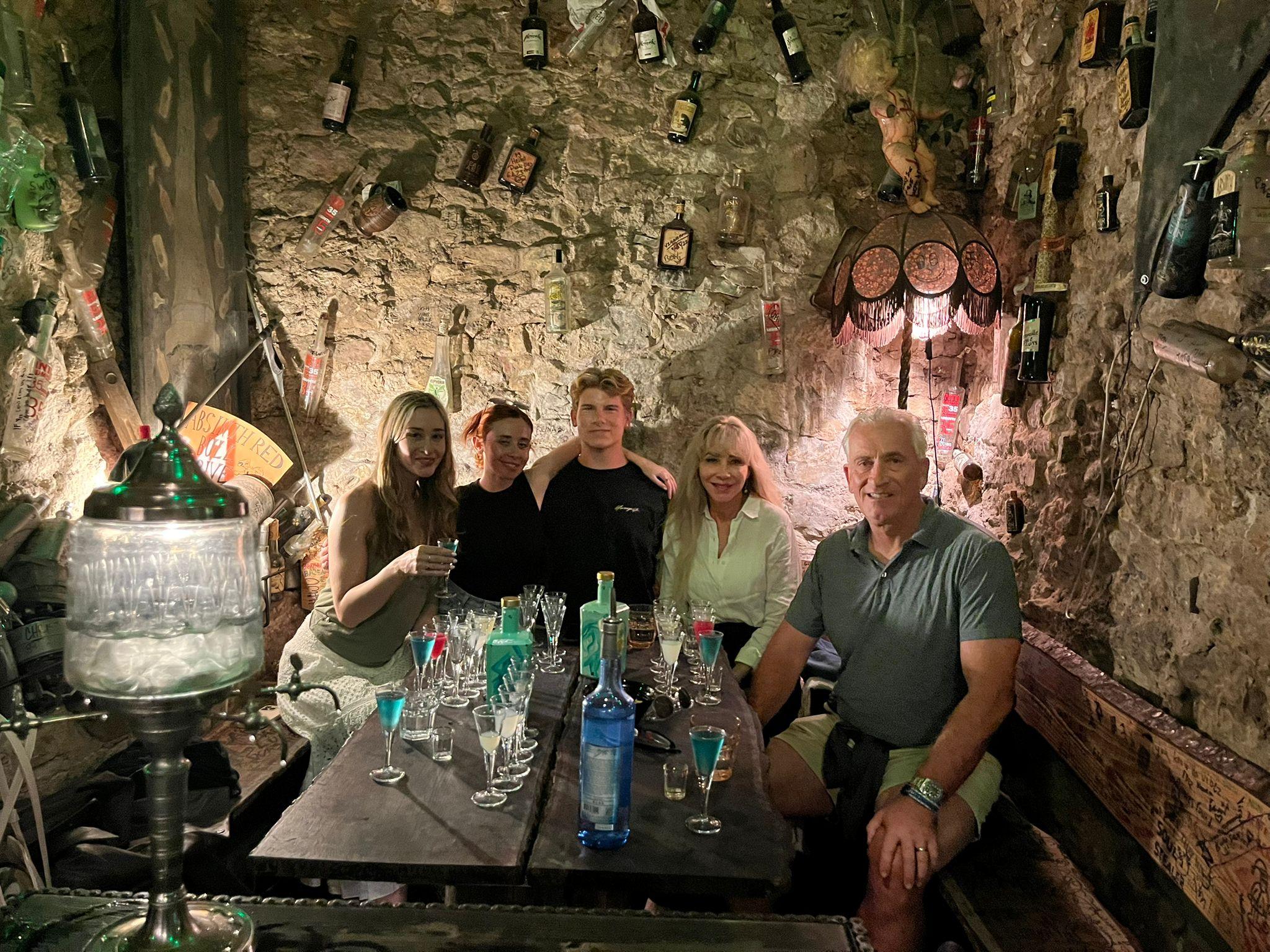 Prague Historic Absinthe Cellar Tasting