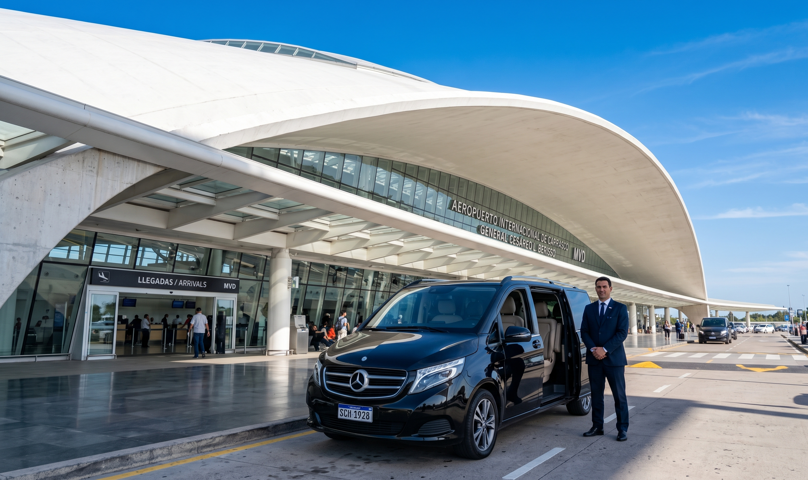 Private Airport Transfer: MVD to Montevideo City Center