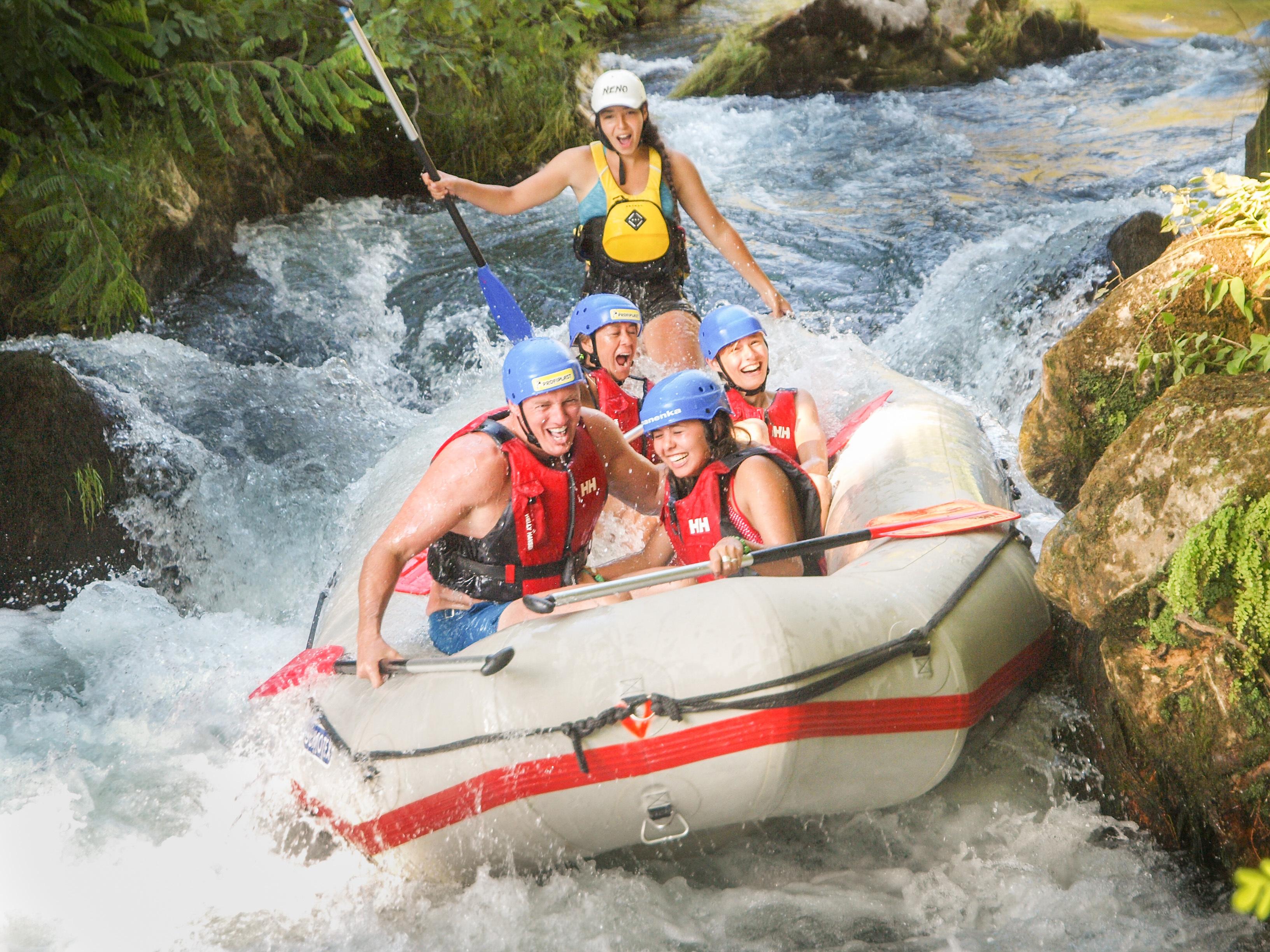 Cetina River Rafting & Cave Exploration from Split