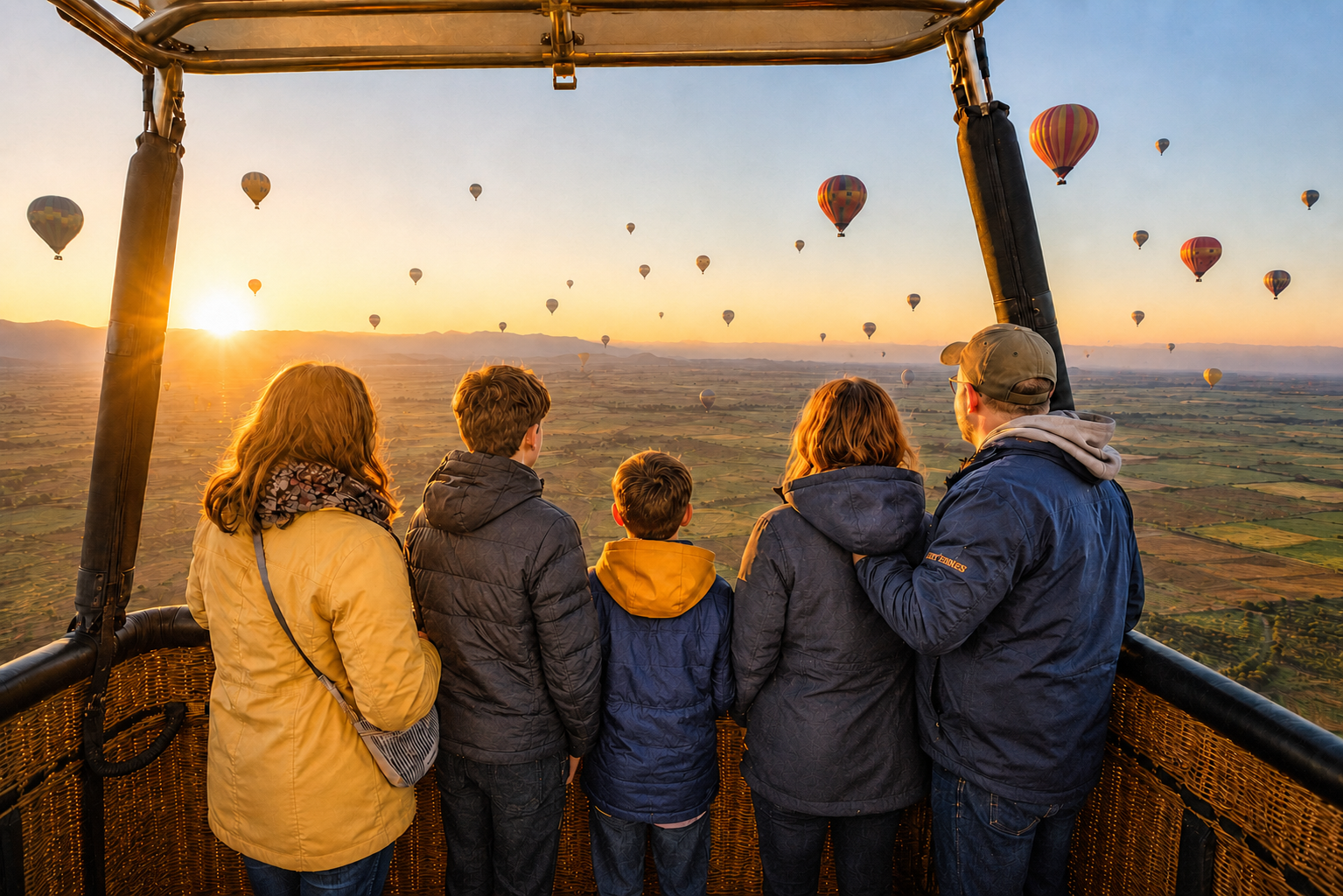 Marrakech Hot Air Balloon Flight with Berber Breakfast