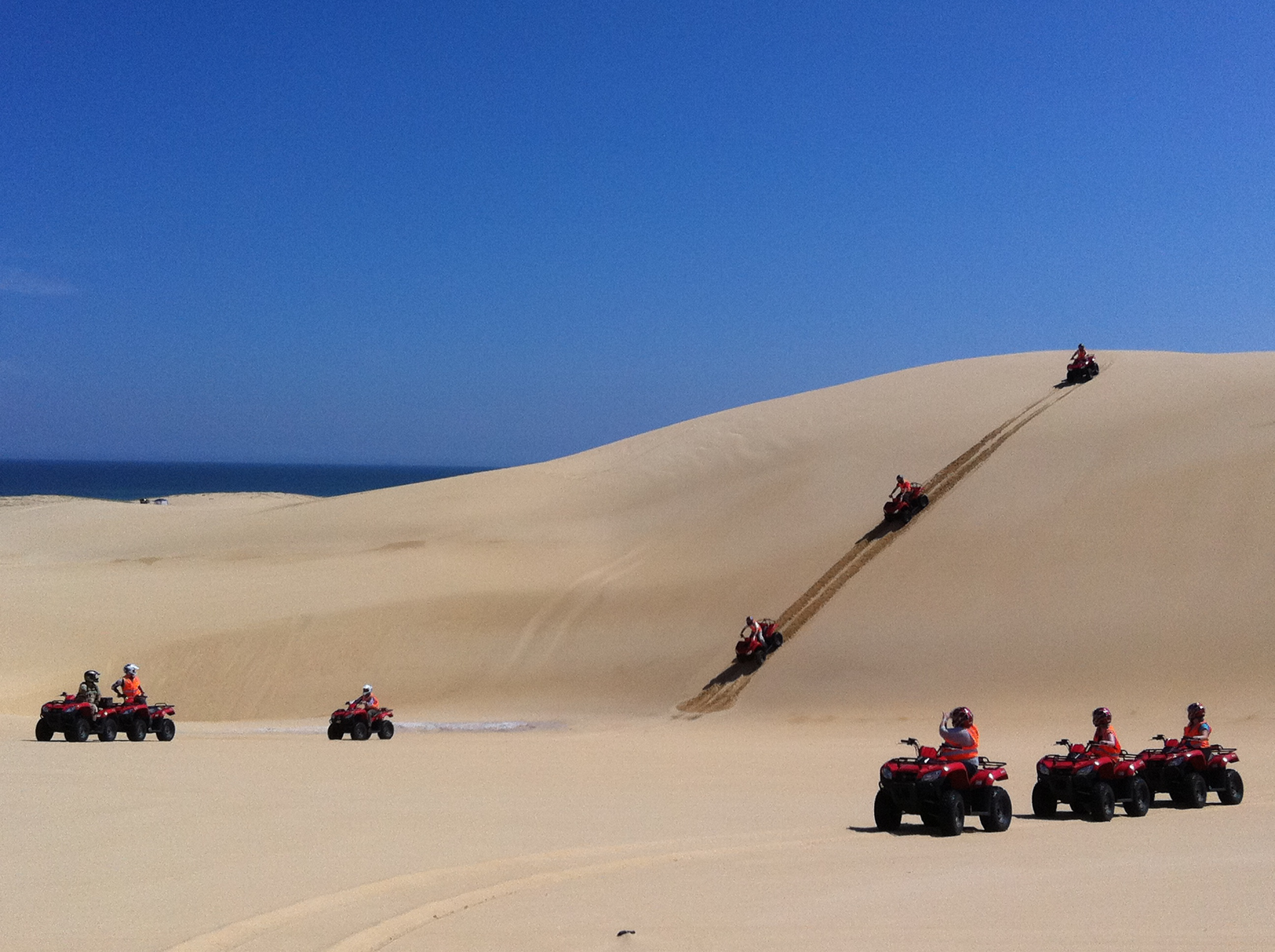 Port Stephens Worimi Sand Dune Quad Bike Adventure