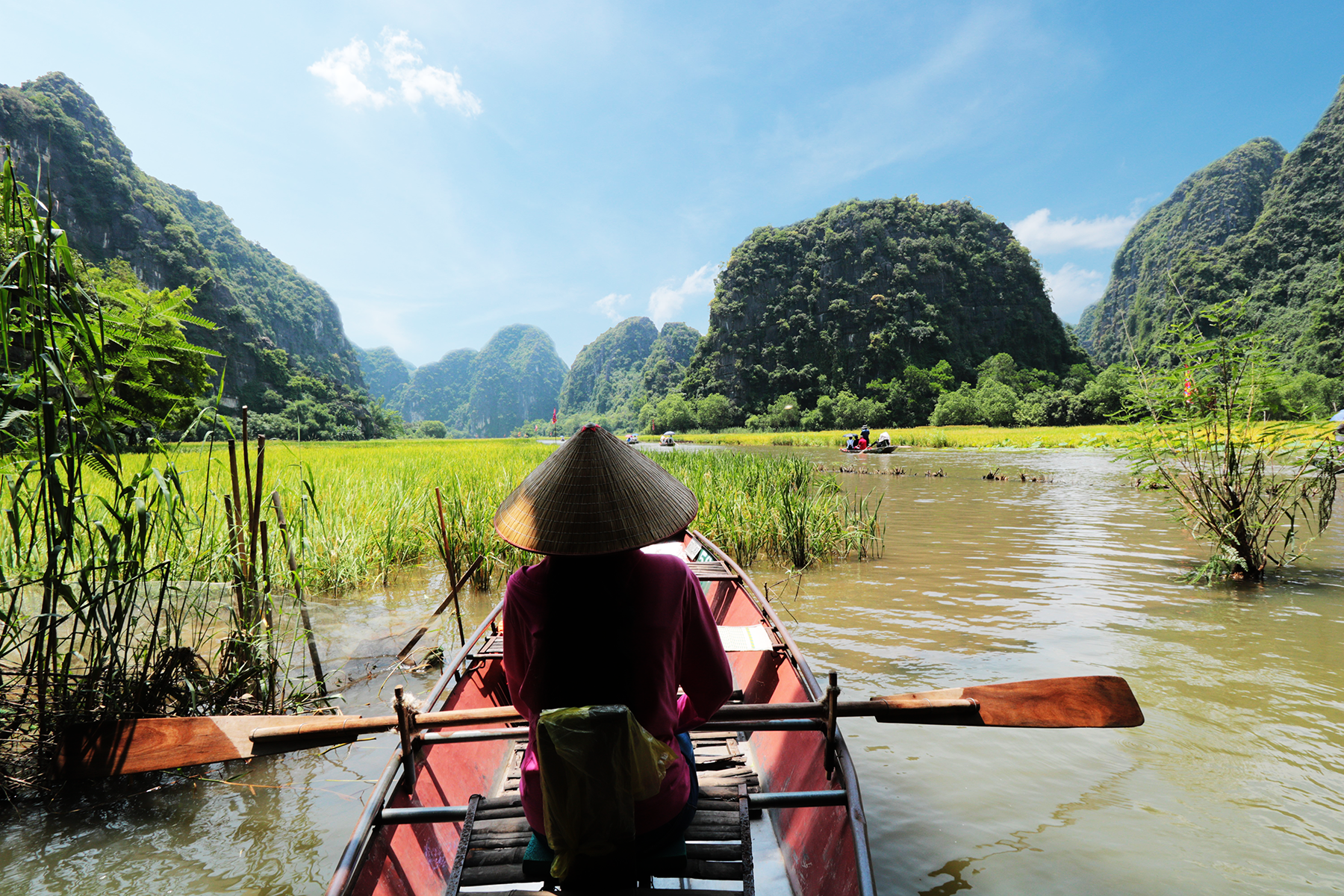2-Day Ninh Binh Escape from Hanoi: Caves, Cycling & Culture