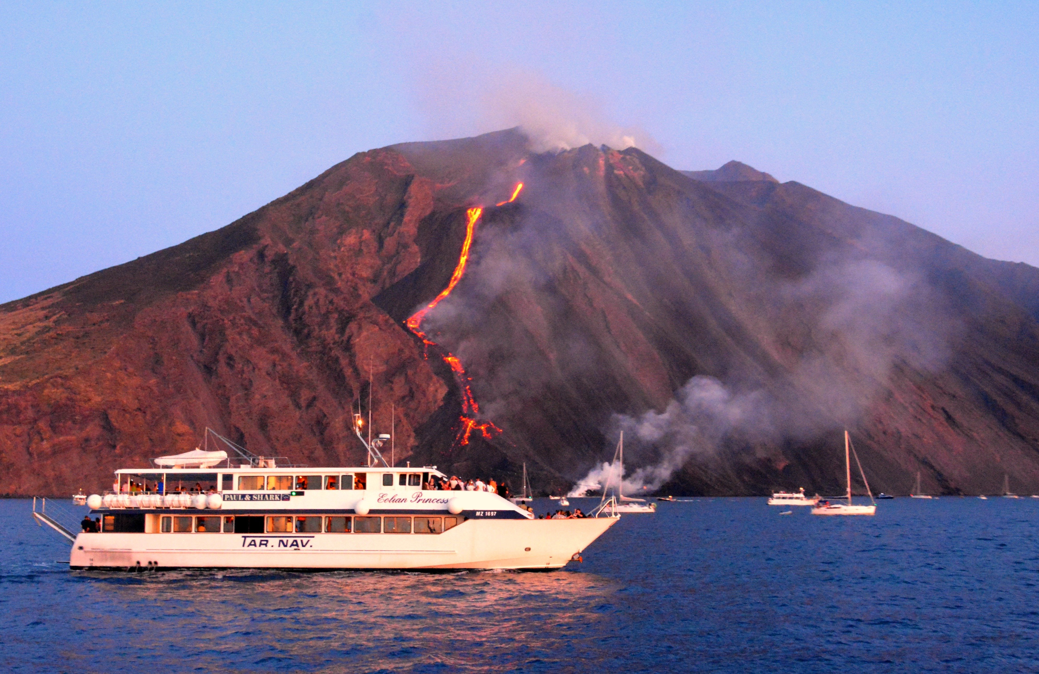 Aeolian Islands Day Trip: Panarea & Stromboli Volcano