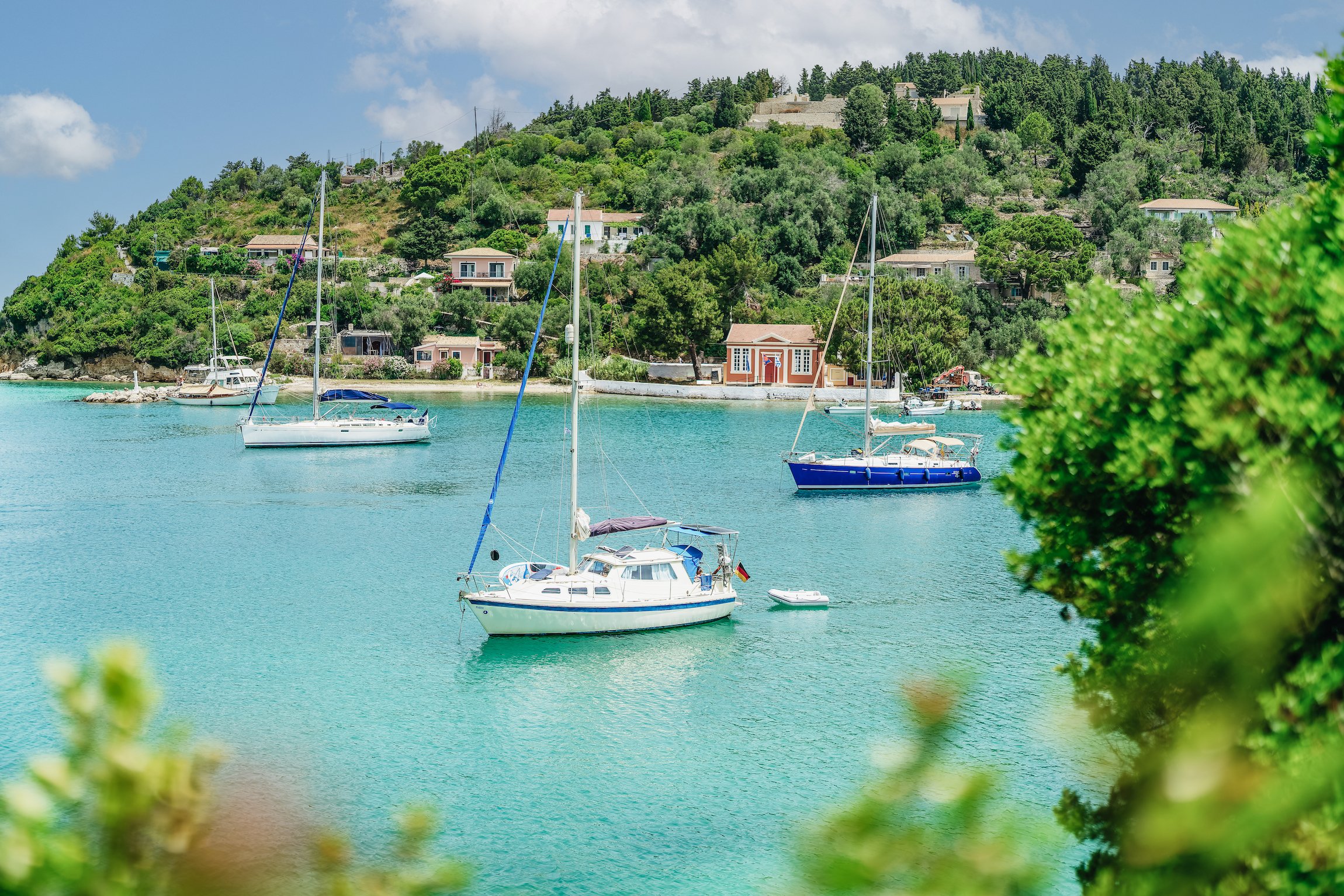Paxos & Antipaxos Blue Caves Cruise from Corfu