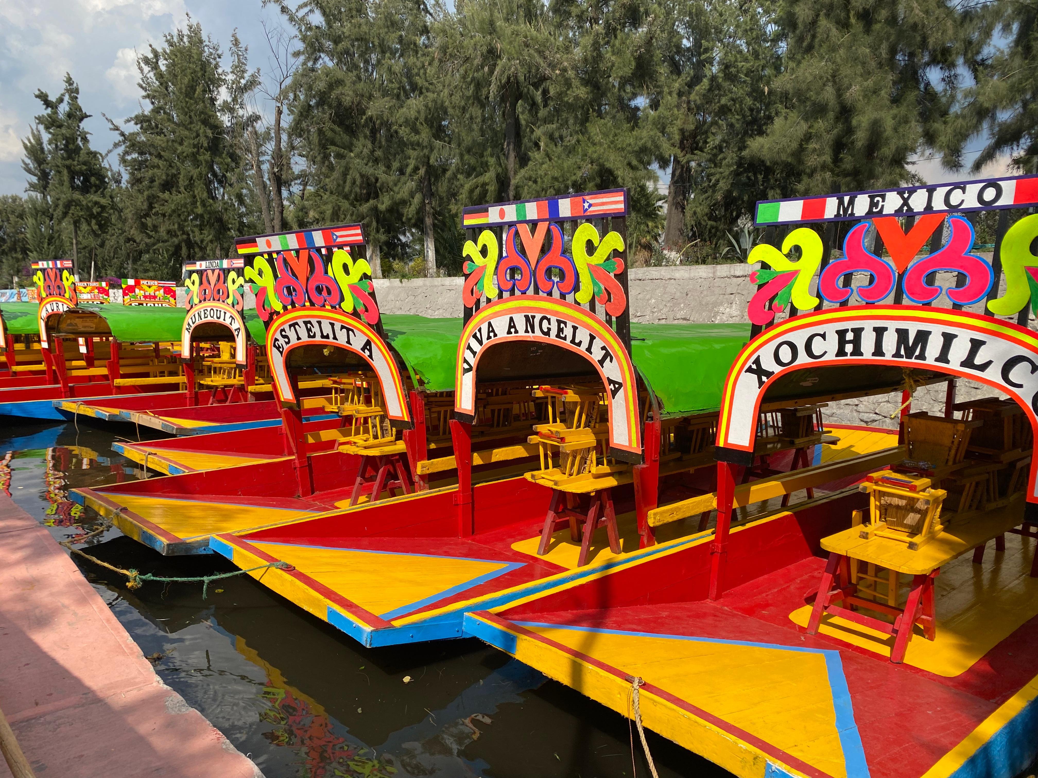 Xochimilco Trajinera Canal Party with Mariachi & Drinks