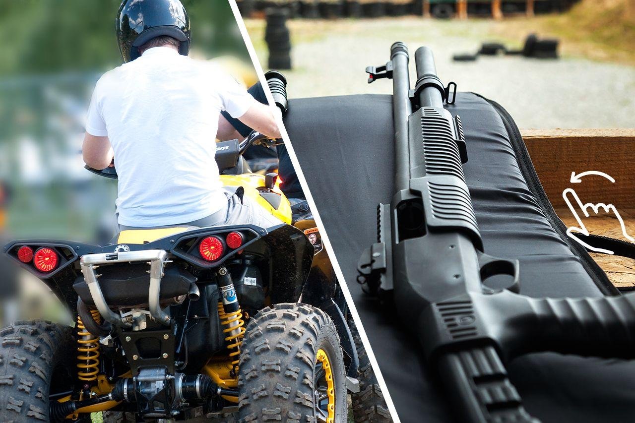 Extreme Quad Biking & Shooting Range Adventure