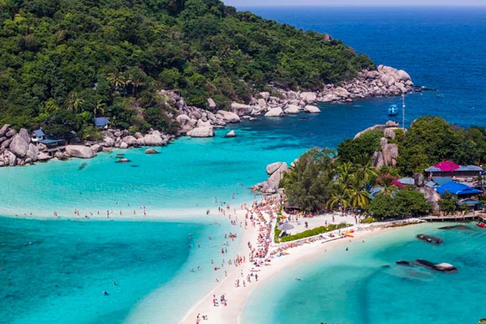 Koh Tao & Koh Nang Yuan Speedboat Adventure from Samui