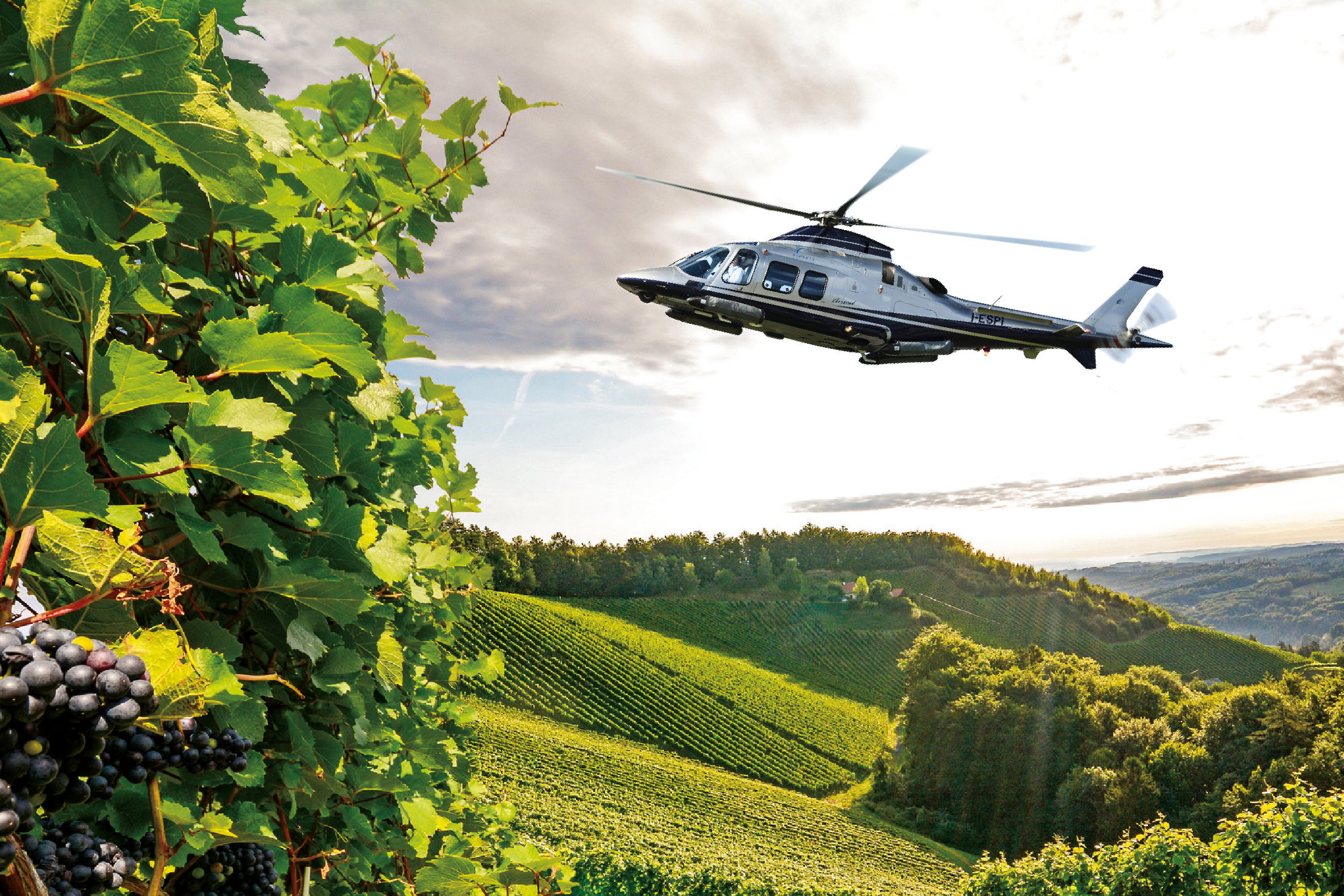 Chianti Helicopter Wine Experience from San Gimignano