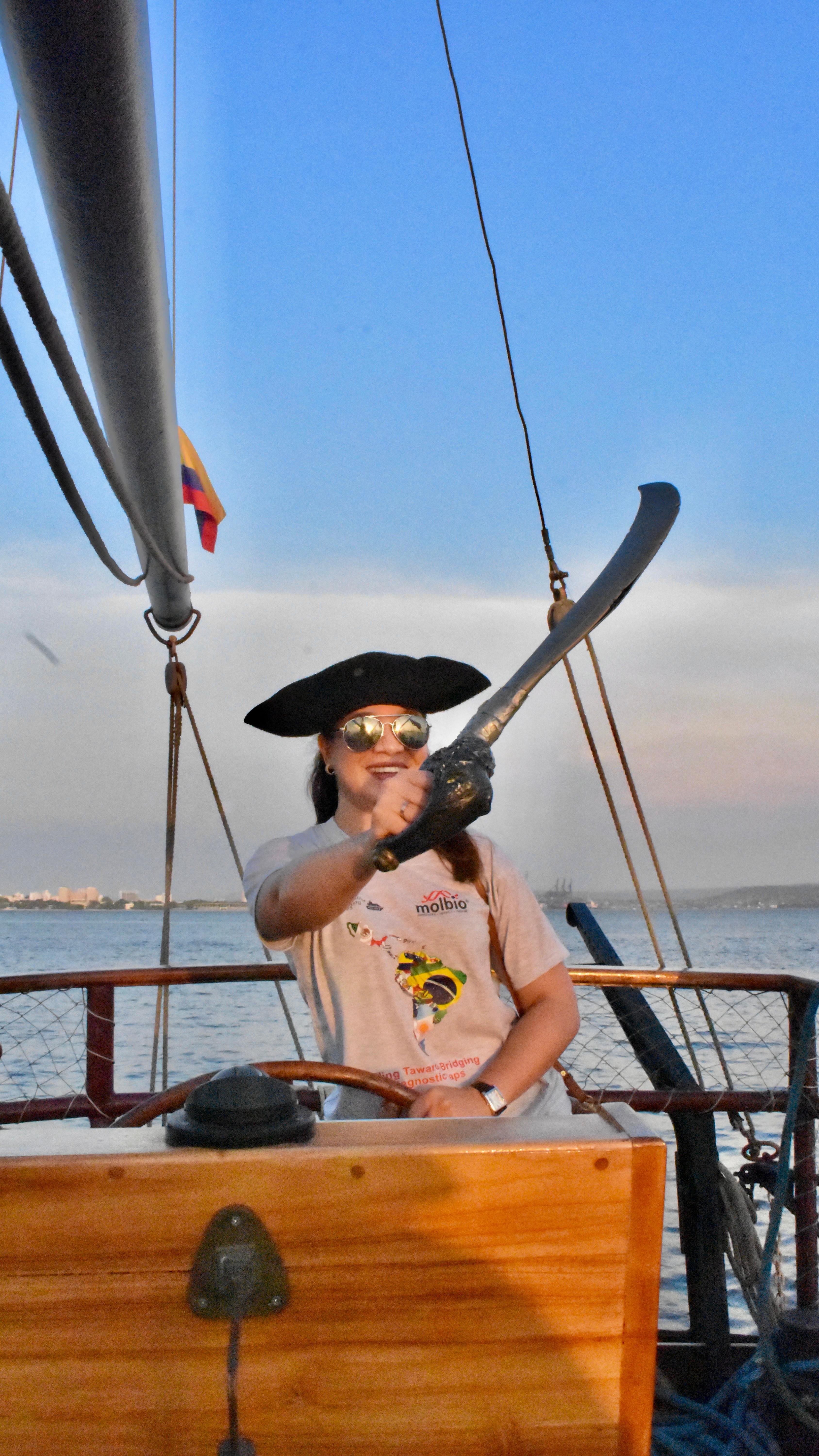 Cartagena Sunset Pirate Ship Cruise with Open Bar