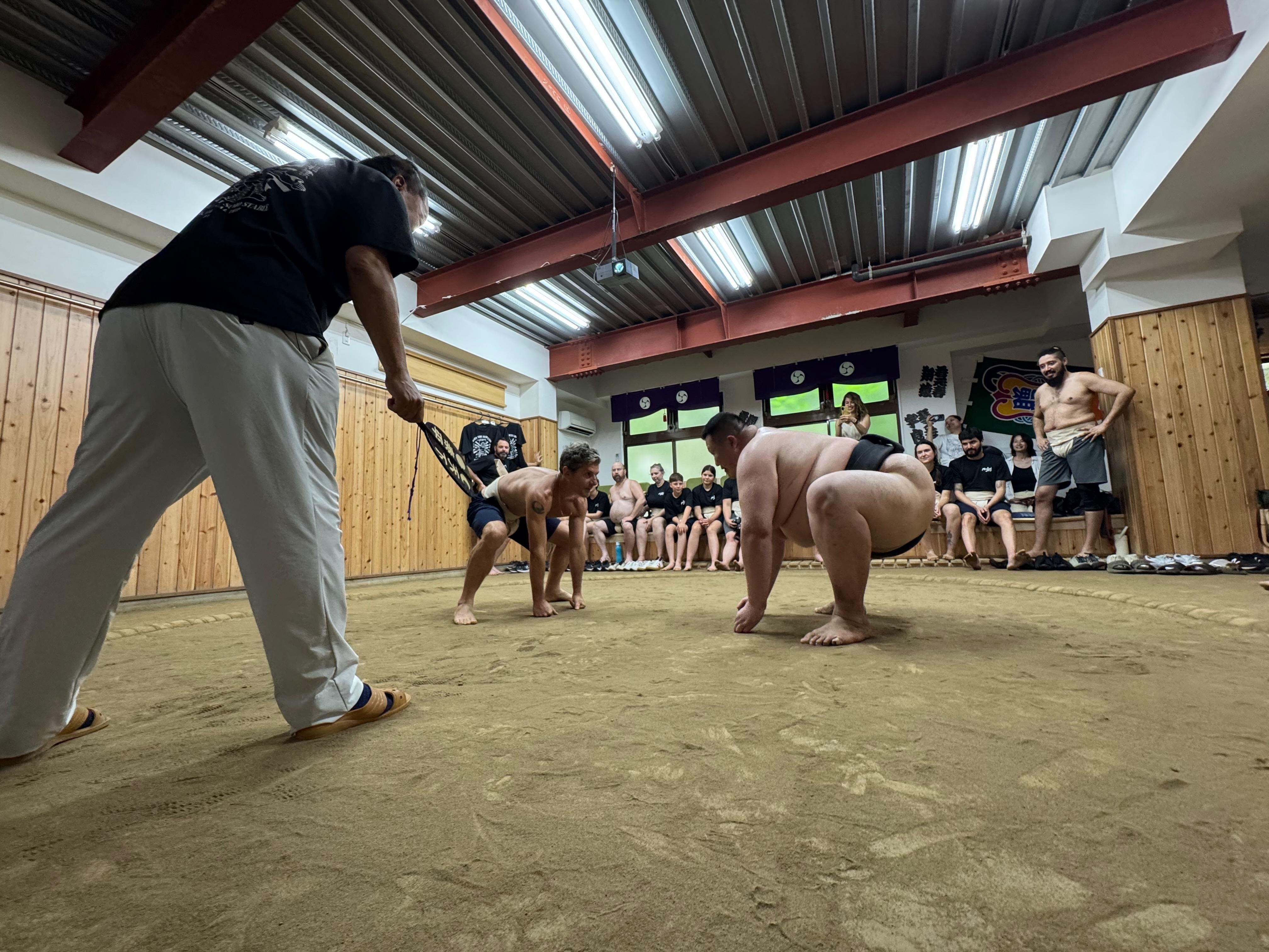 Sumo training experience near Tokyo — drills and bouts with ex-pro wrestlers — image 28