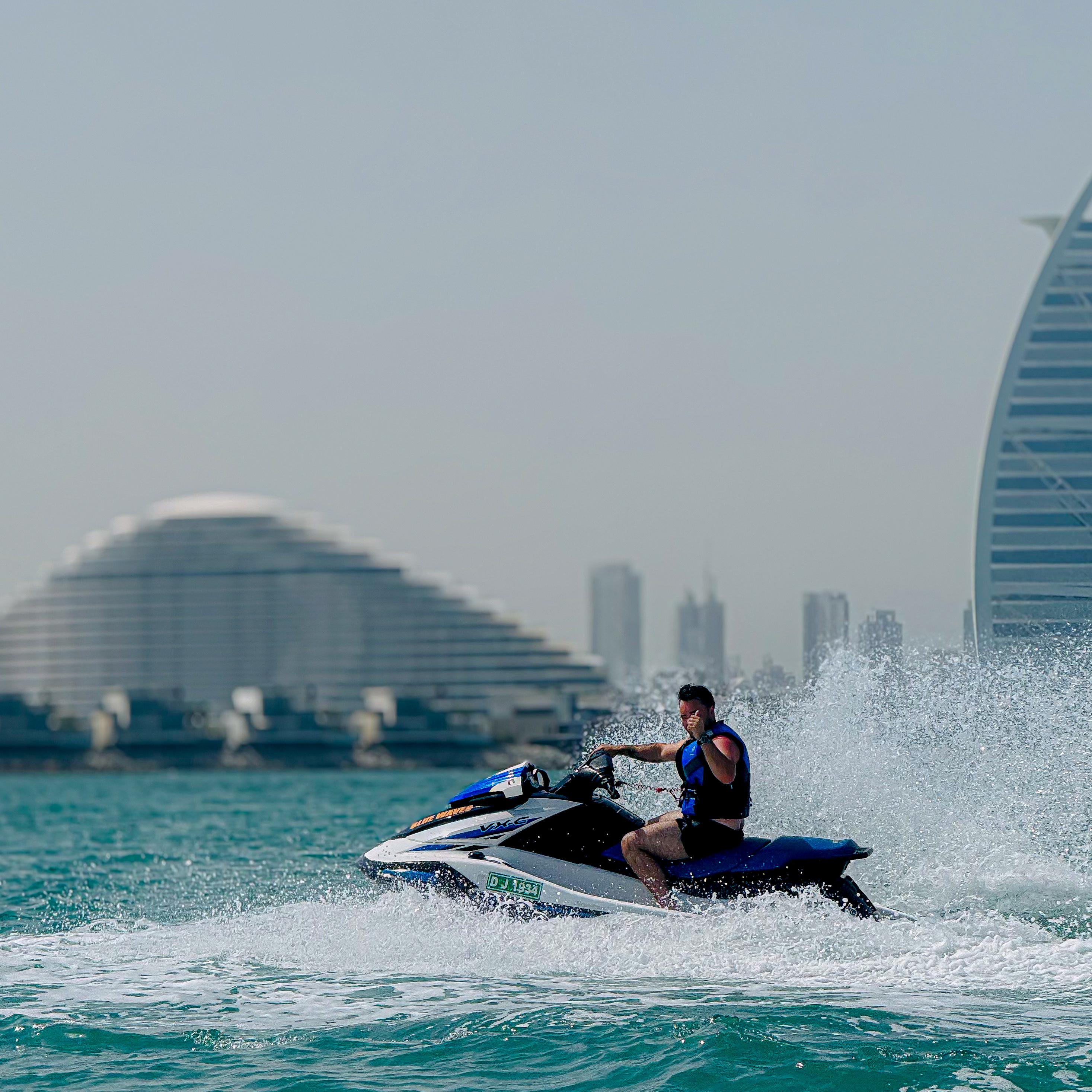 Dubai Jet Ski Adventure: Burj Al Arab & Atlantis Coastal Ride