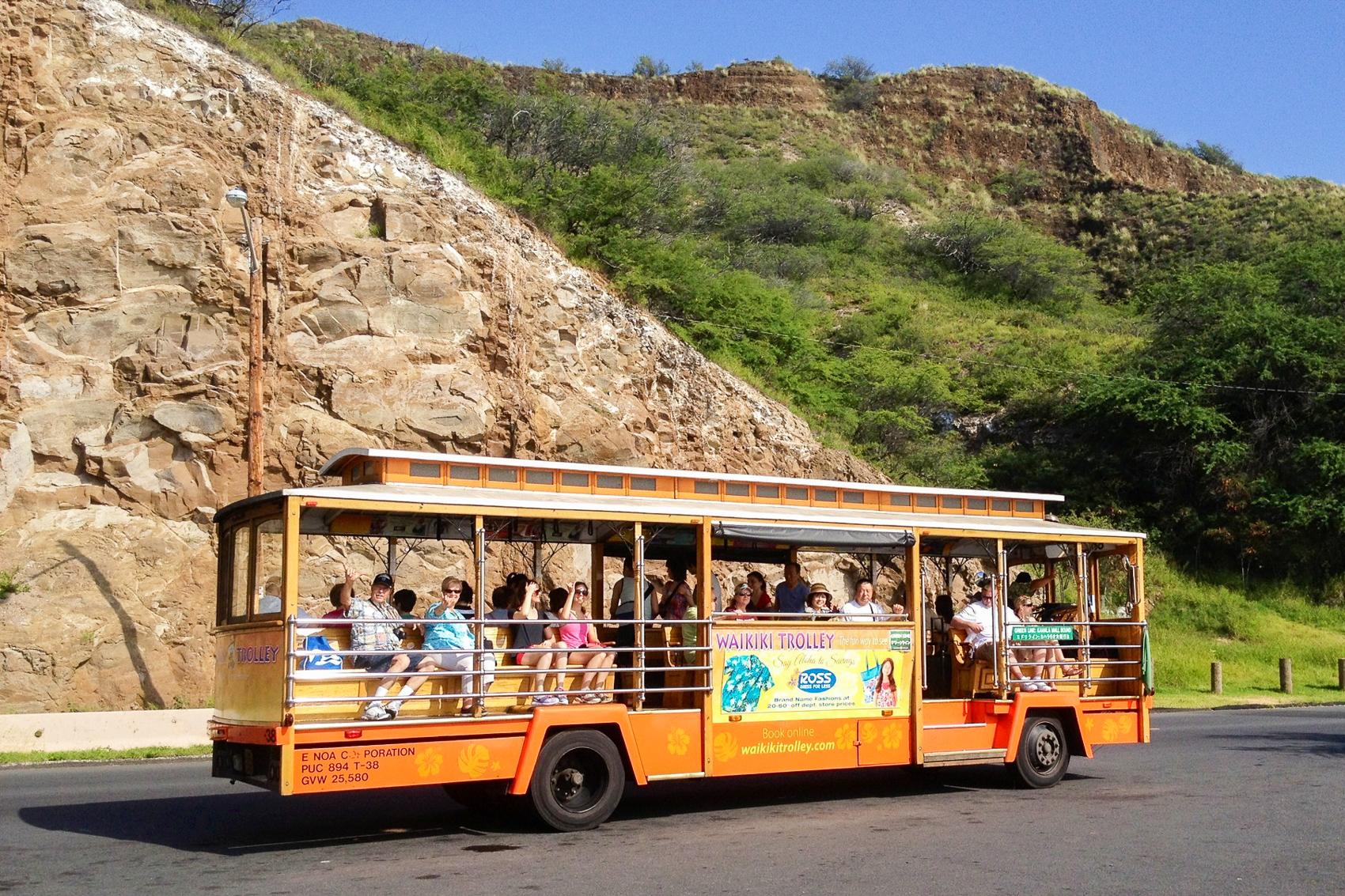 Waikiki Trolley All-Line Hop-On Hop-Off Pass