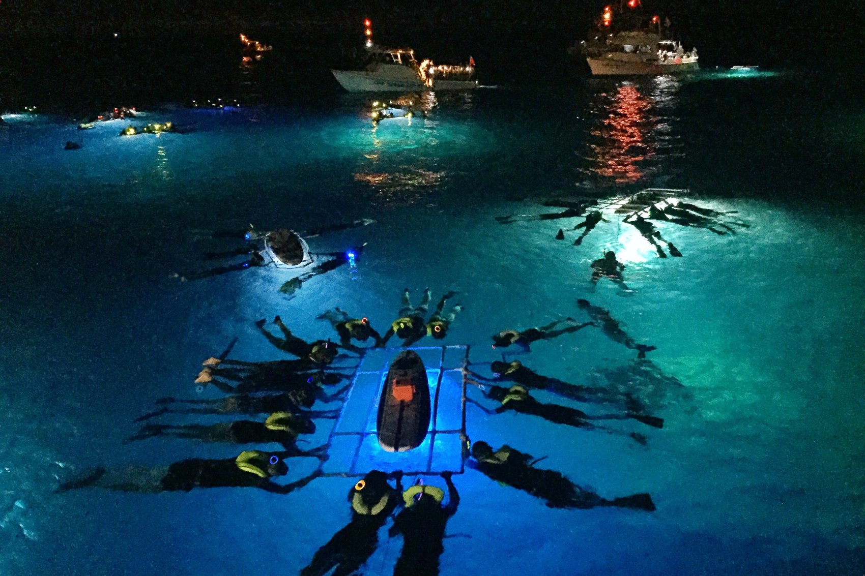 Kailua-Kona Night Manta Ray Snorkel Adventure