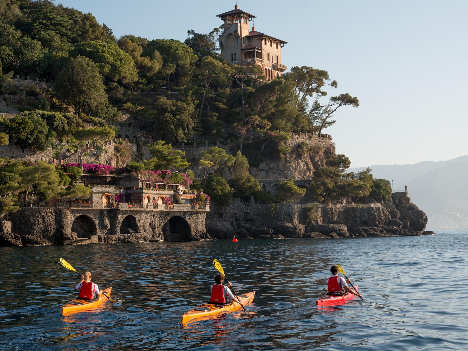 Portofino Kayak Adventure with Marine Guide