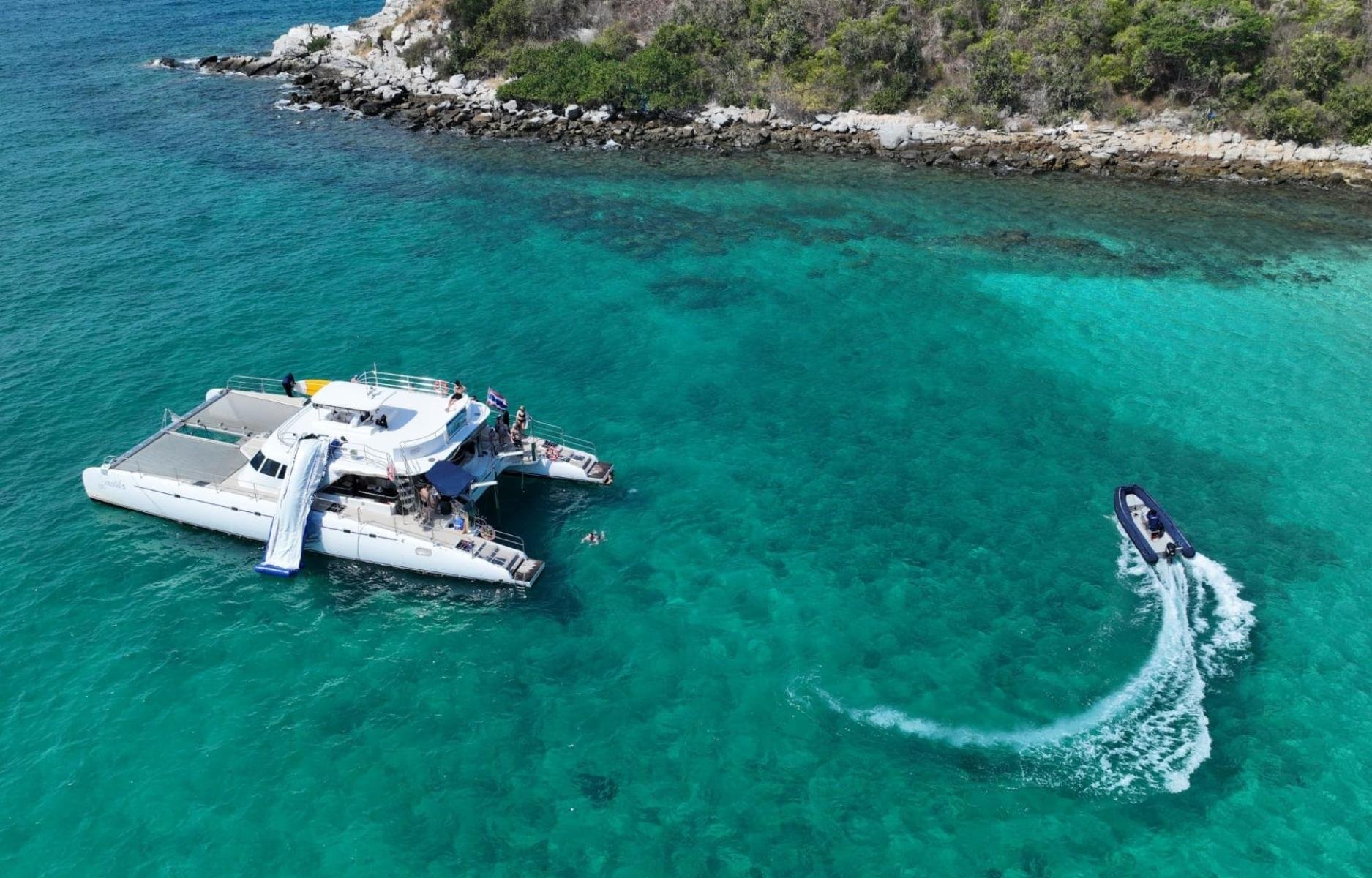 Pattaya 3-Island Catamaran Adventure with Lunch