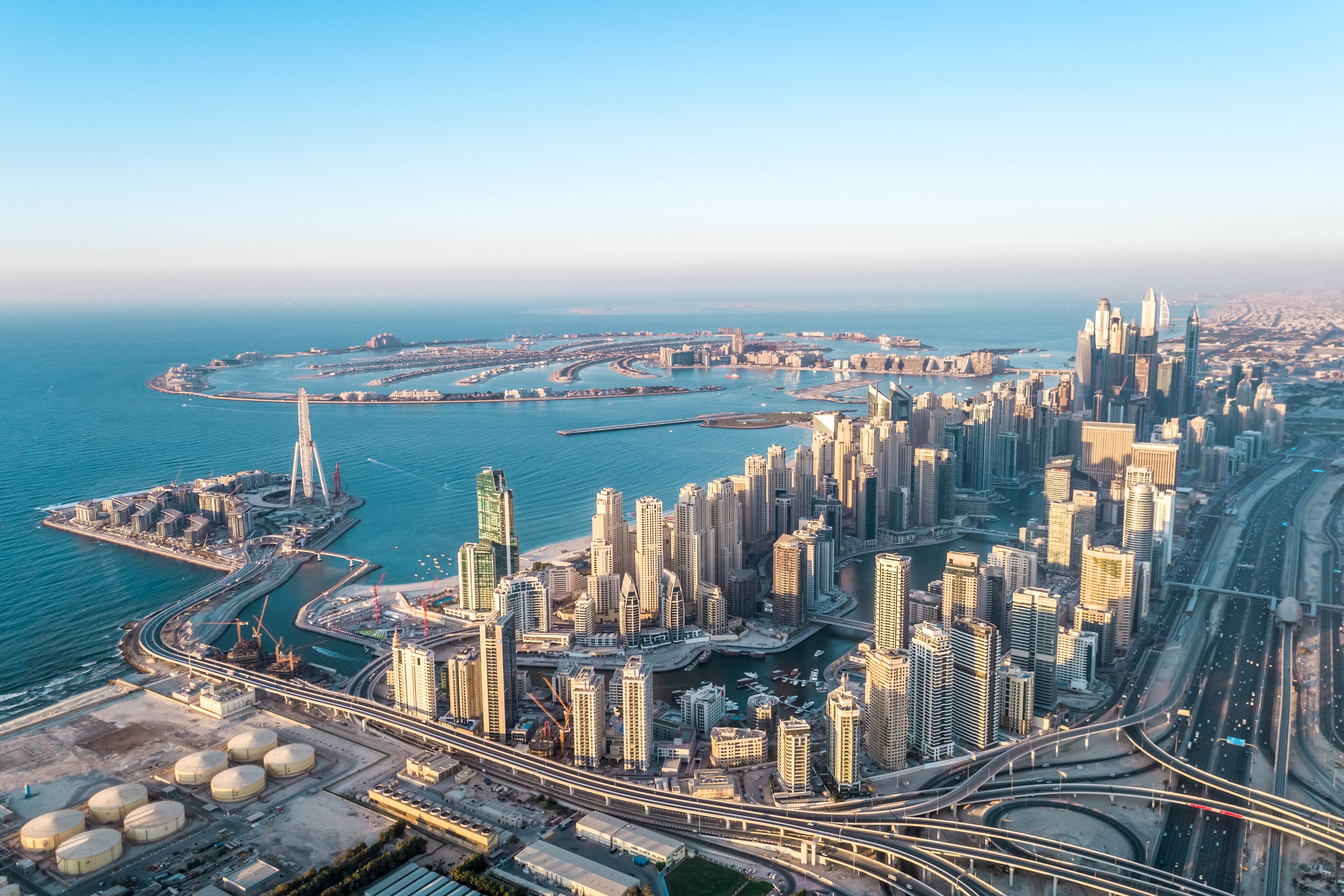 Dubai Helicopter Tour Over Palm Jumeirah & City Icons