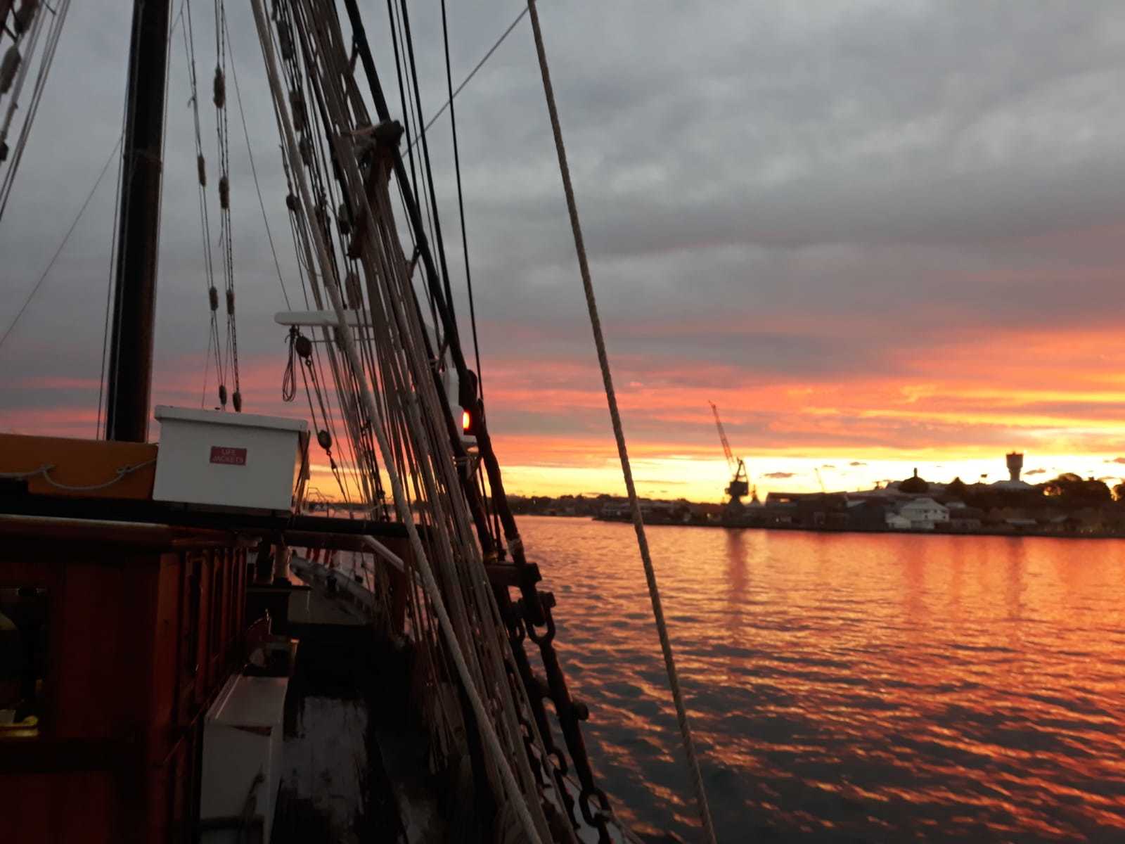 Sydney Harbour Tall Ship Evening Wine Cruise