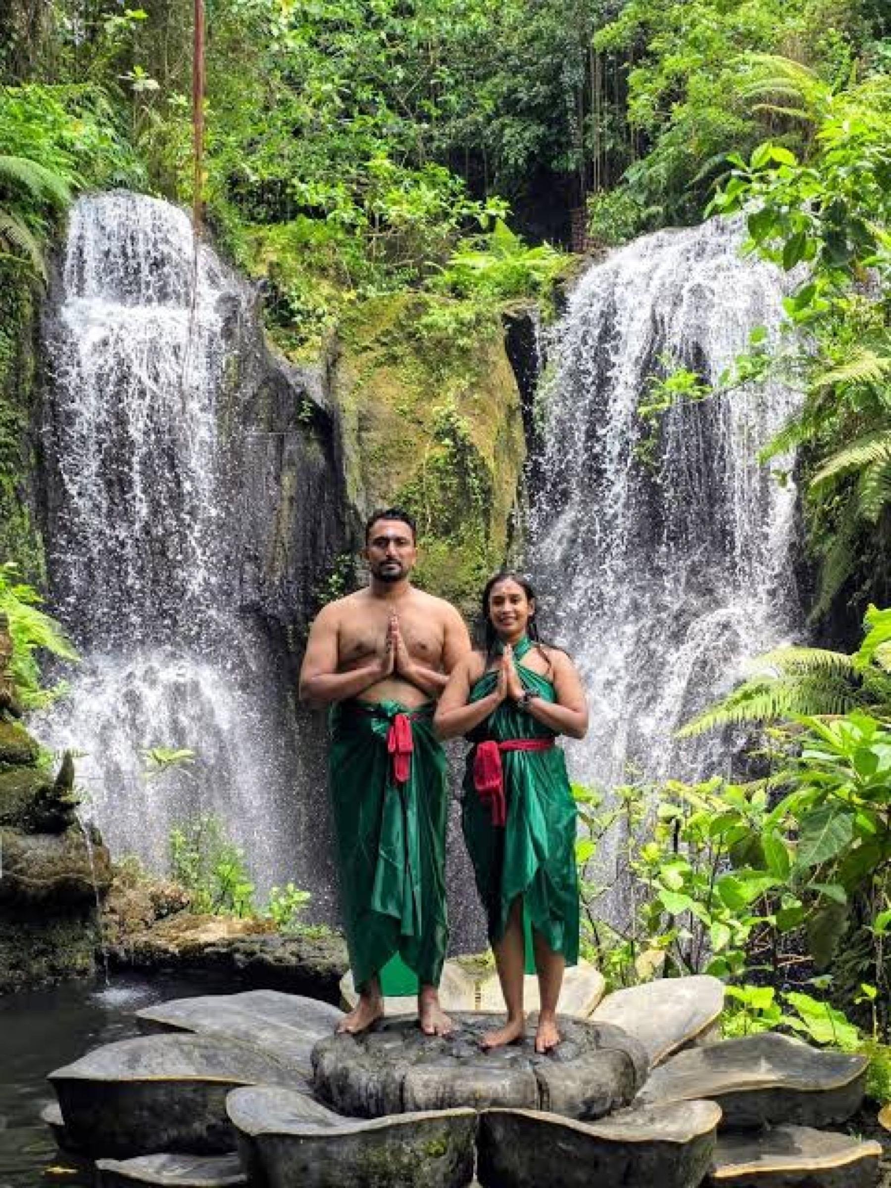 Griya Beji Waterfall Purification, Monkey Forest & Swing Adventure