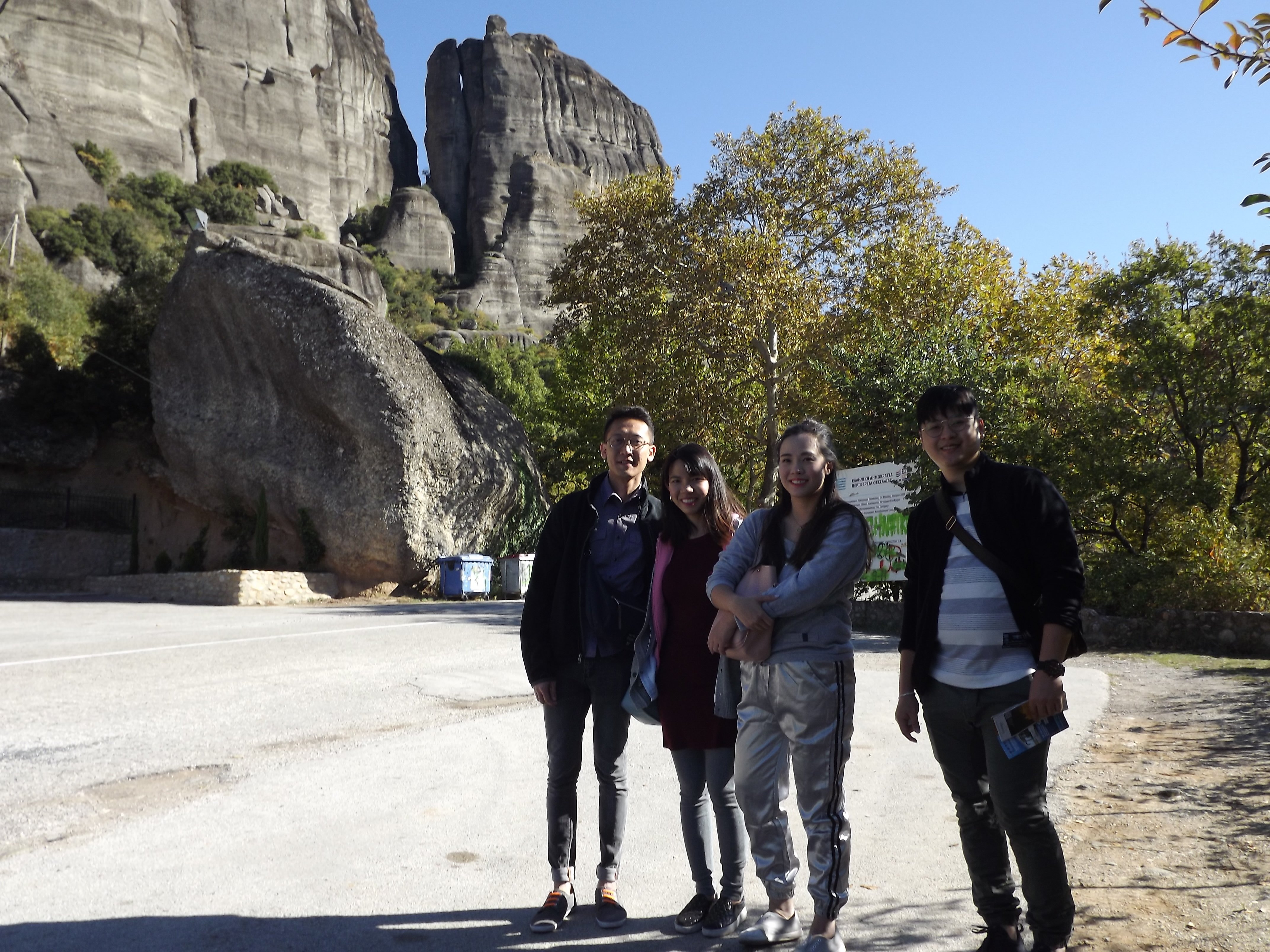 From Athens: Meteora Caves & Monasteries Day Trip by Train