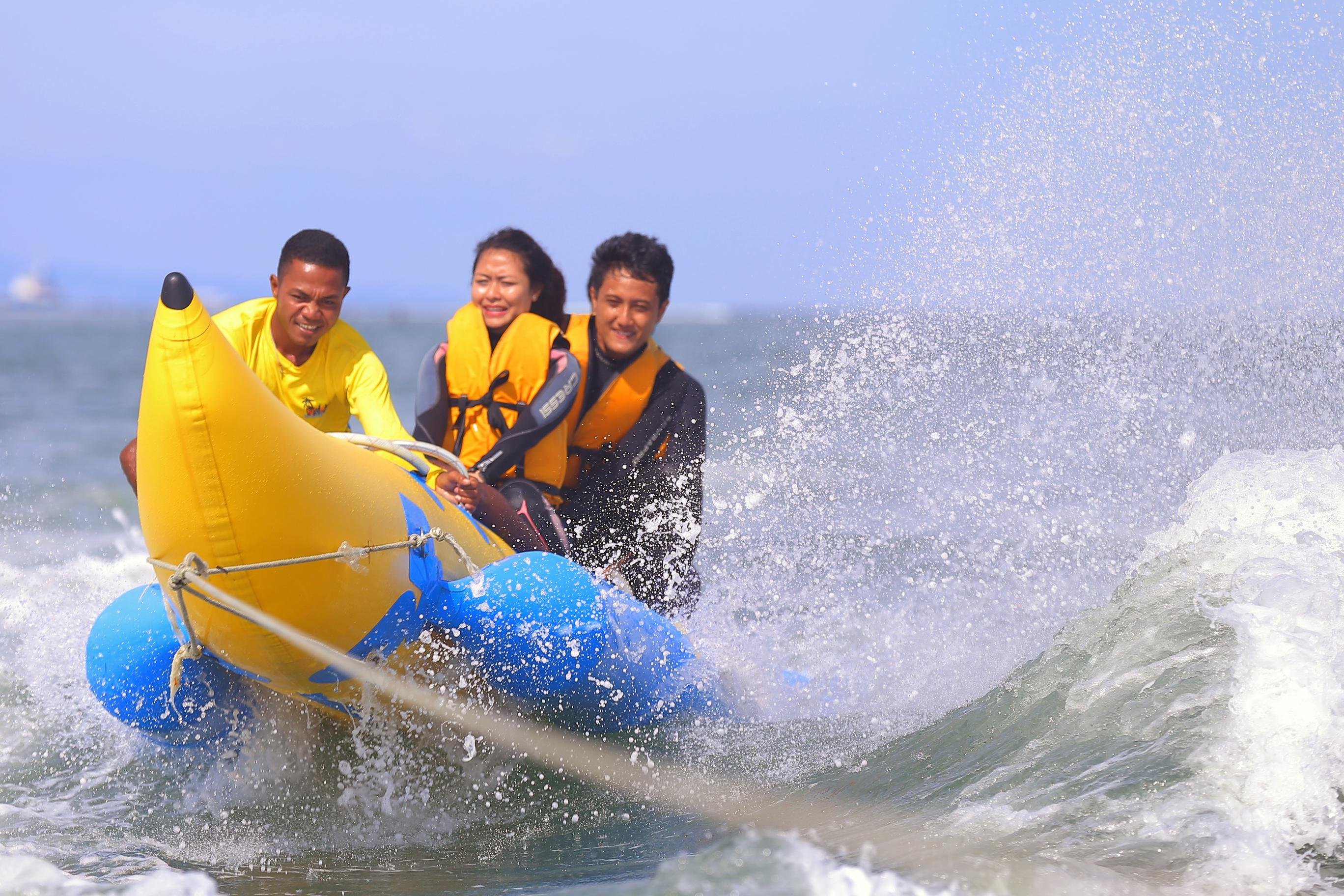 Tanjung Benoa Watersports Trio: Parasailing, Banana Boat & Jet Ski