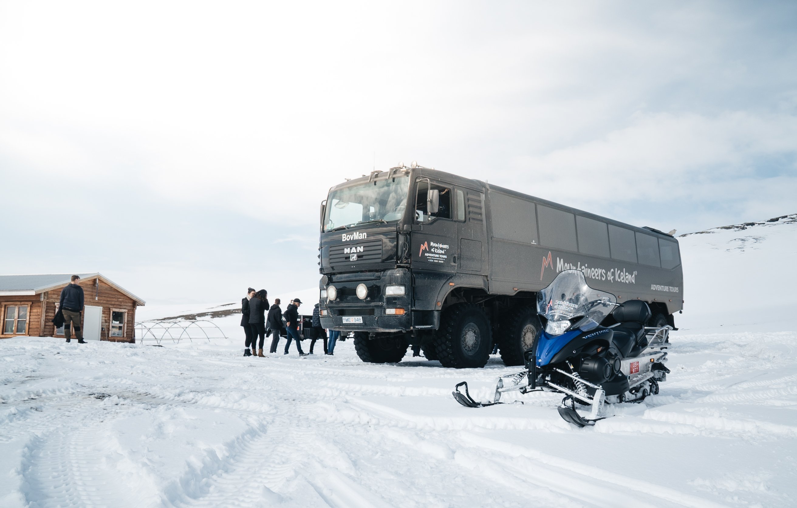 Langjökull Glacier Snowmobile Expedition from Gullfoss