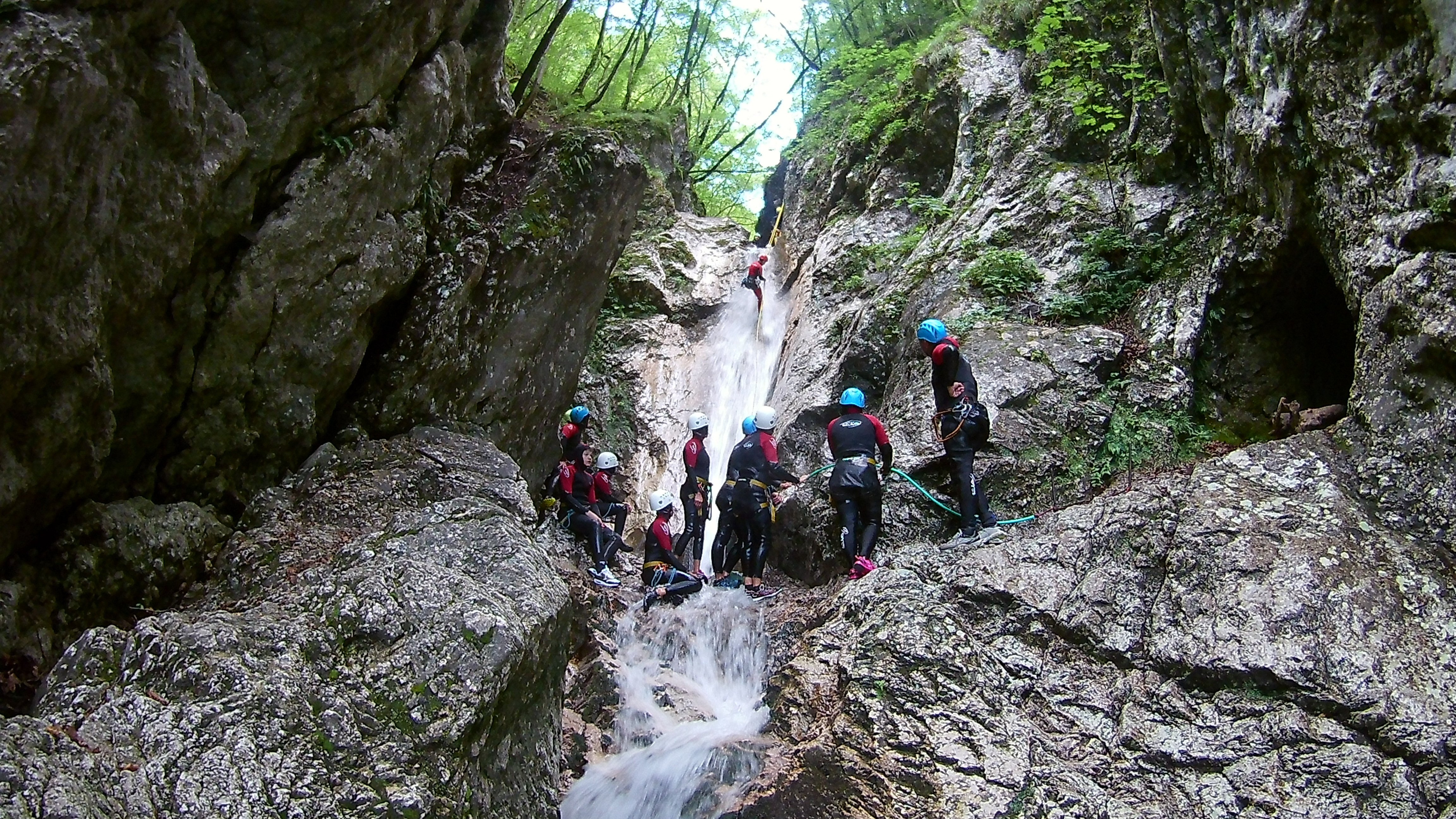 Bovec Half-Day Canyoning Adventure in Soča Valley