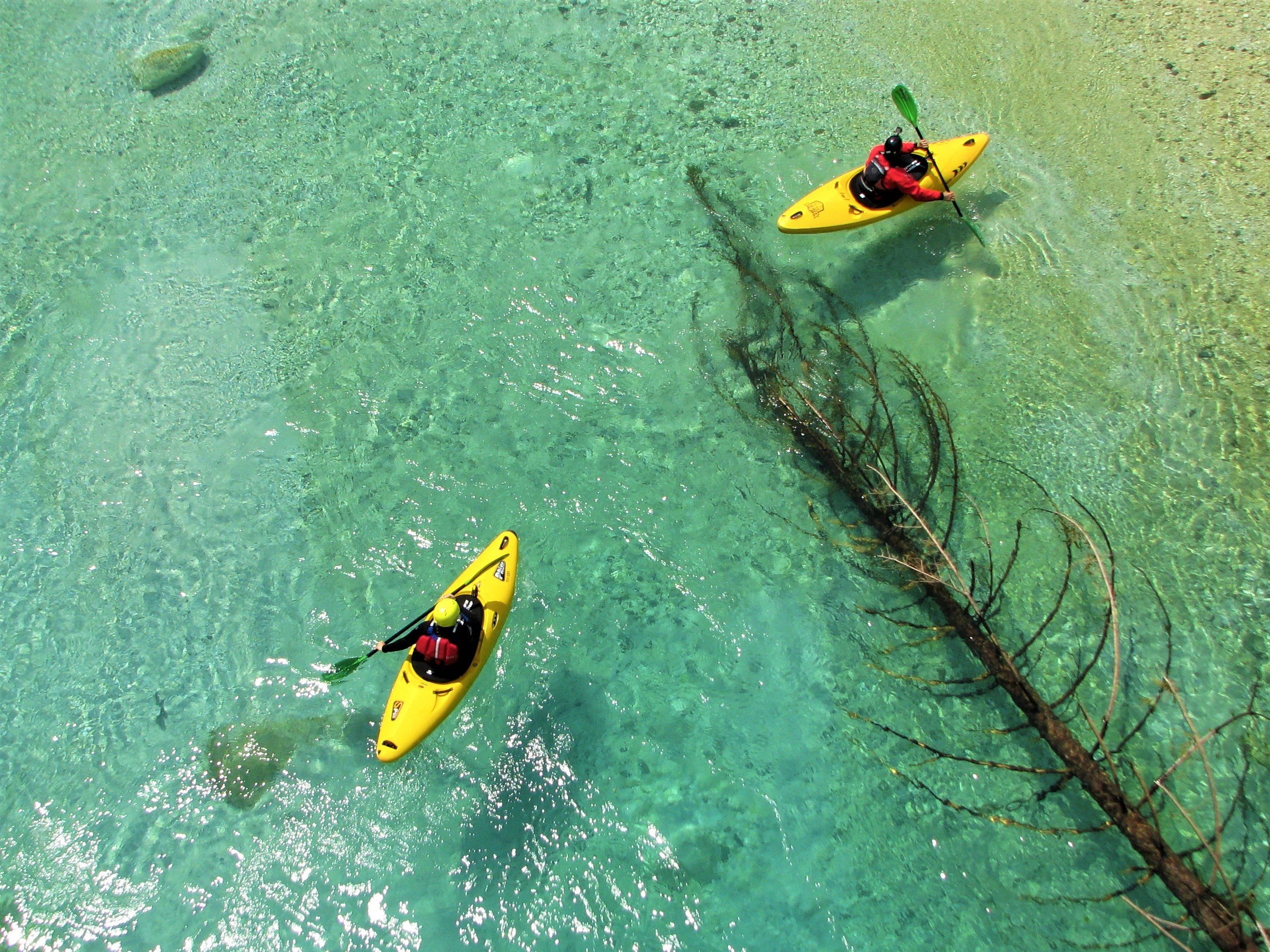 Soča River Beginner Kayak Course