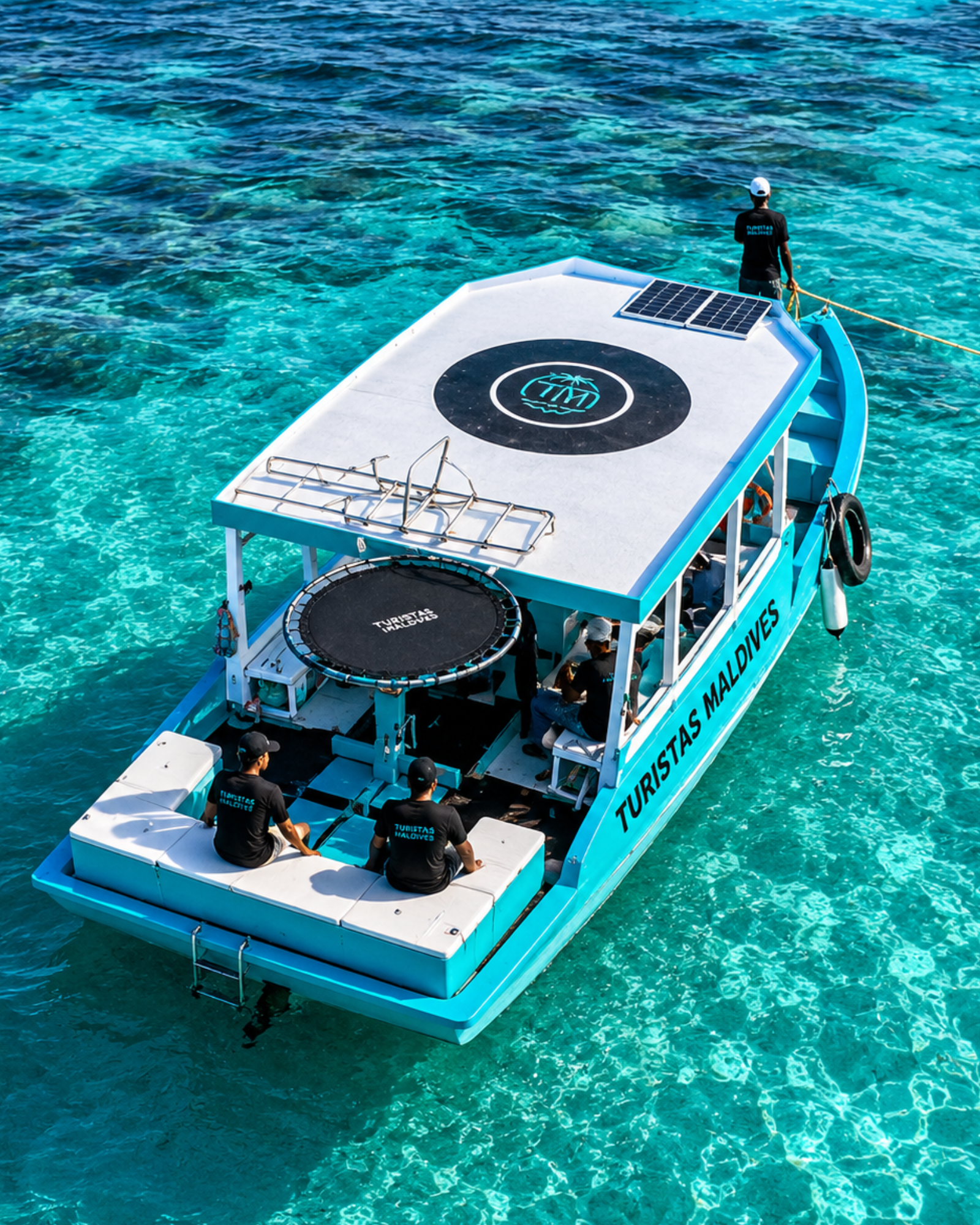 Private Boat Charter in Hulhumalé with Captain & Crew