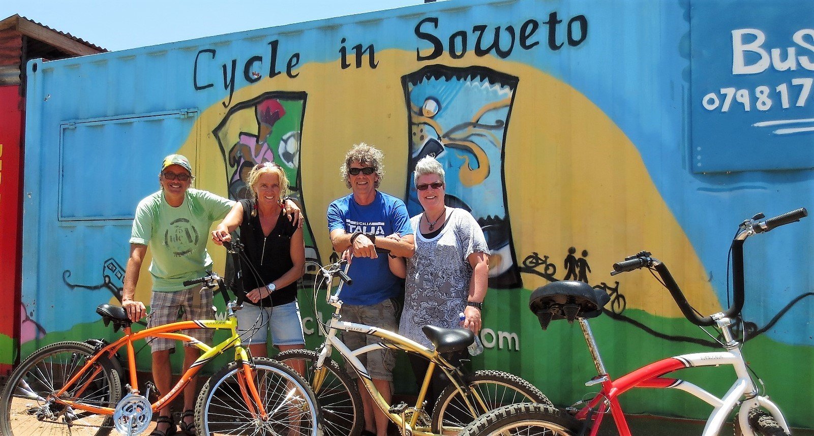 Soweto Bicycle Tour with Local Guide