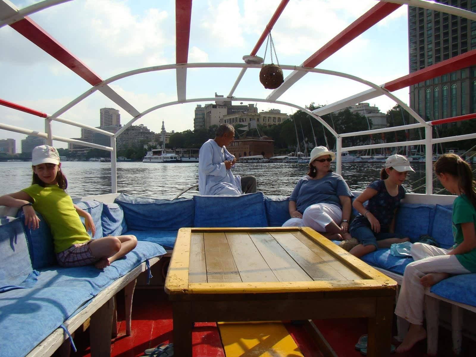 Traditional Felucca Sailing on the Nile with Meal