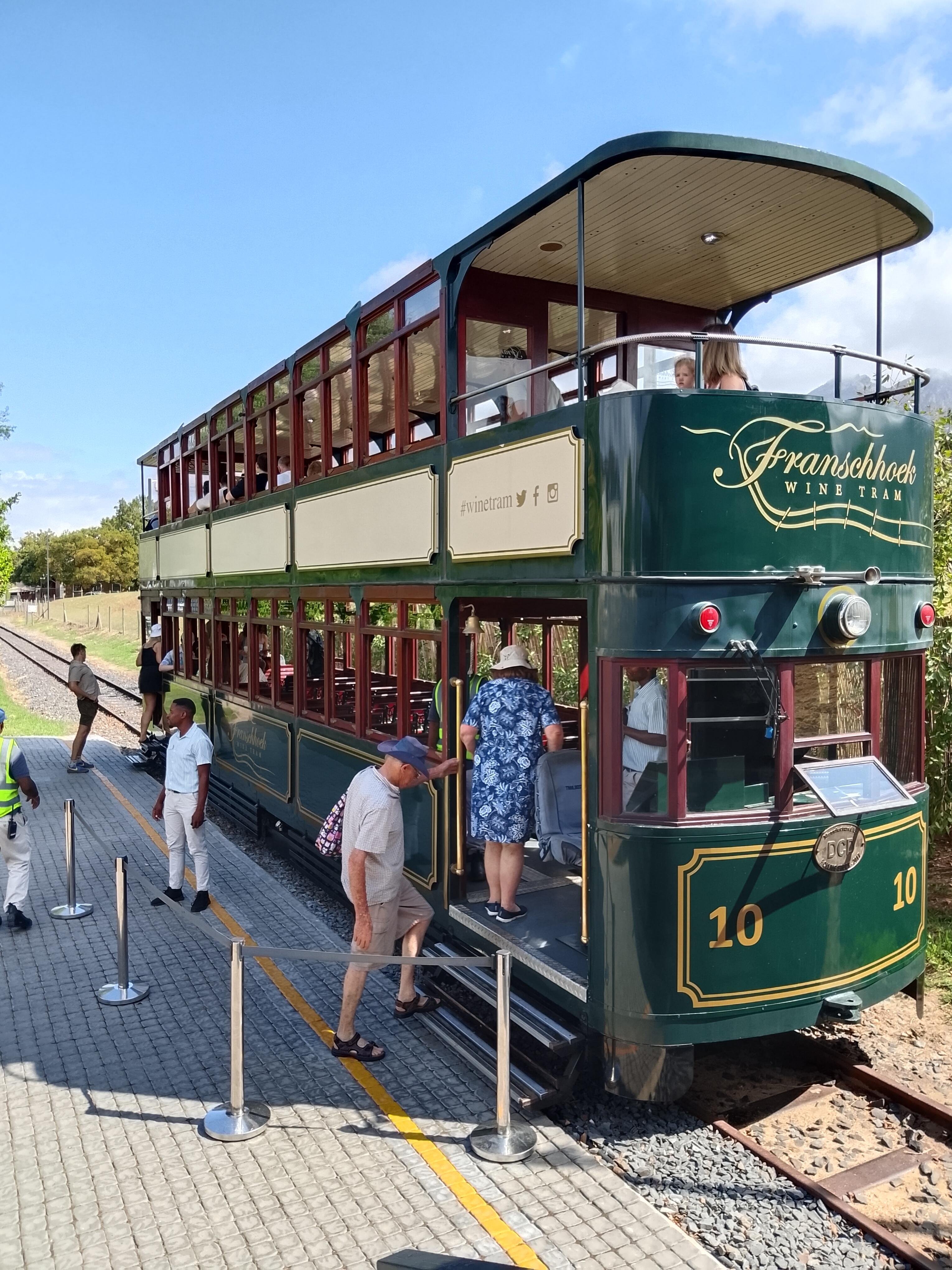Franschhoek Wine Tram Hop-On Hop-Off Experience from Cape Town