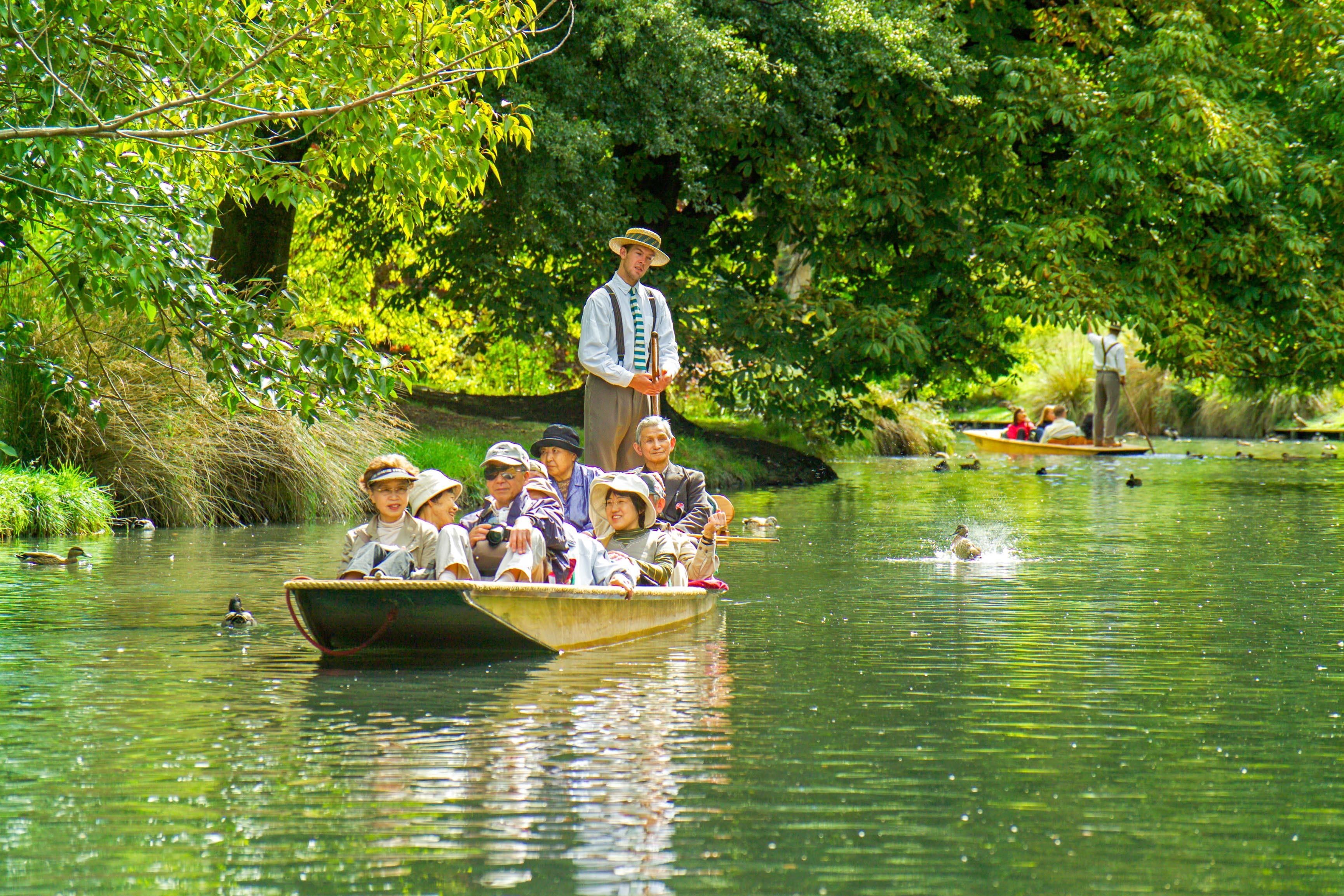 Christchurch Tram City Tour & Punting Combo