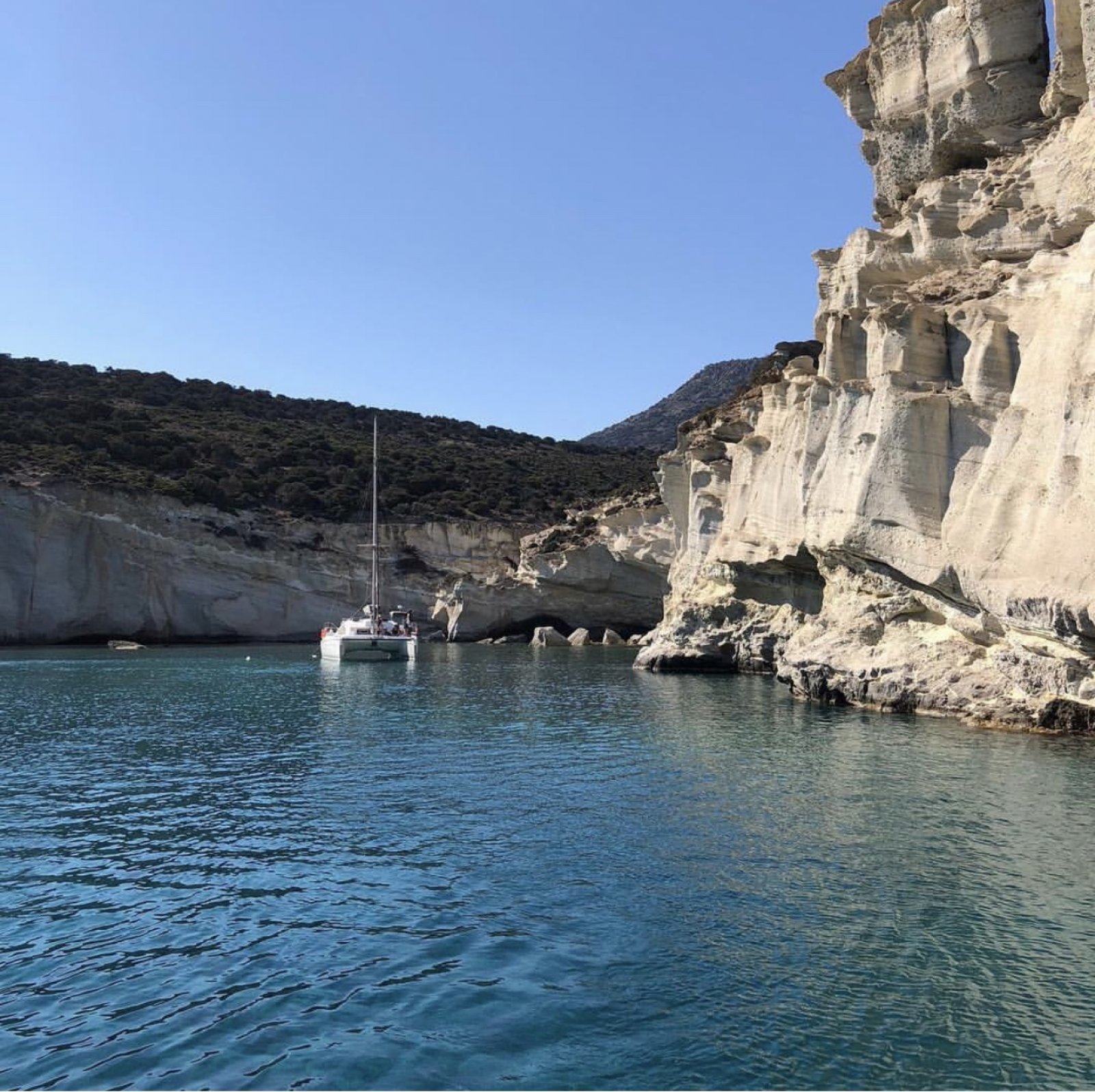 Polyaigos cruise Milos uninhabited island Aegean catamaran — image 10
