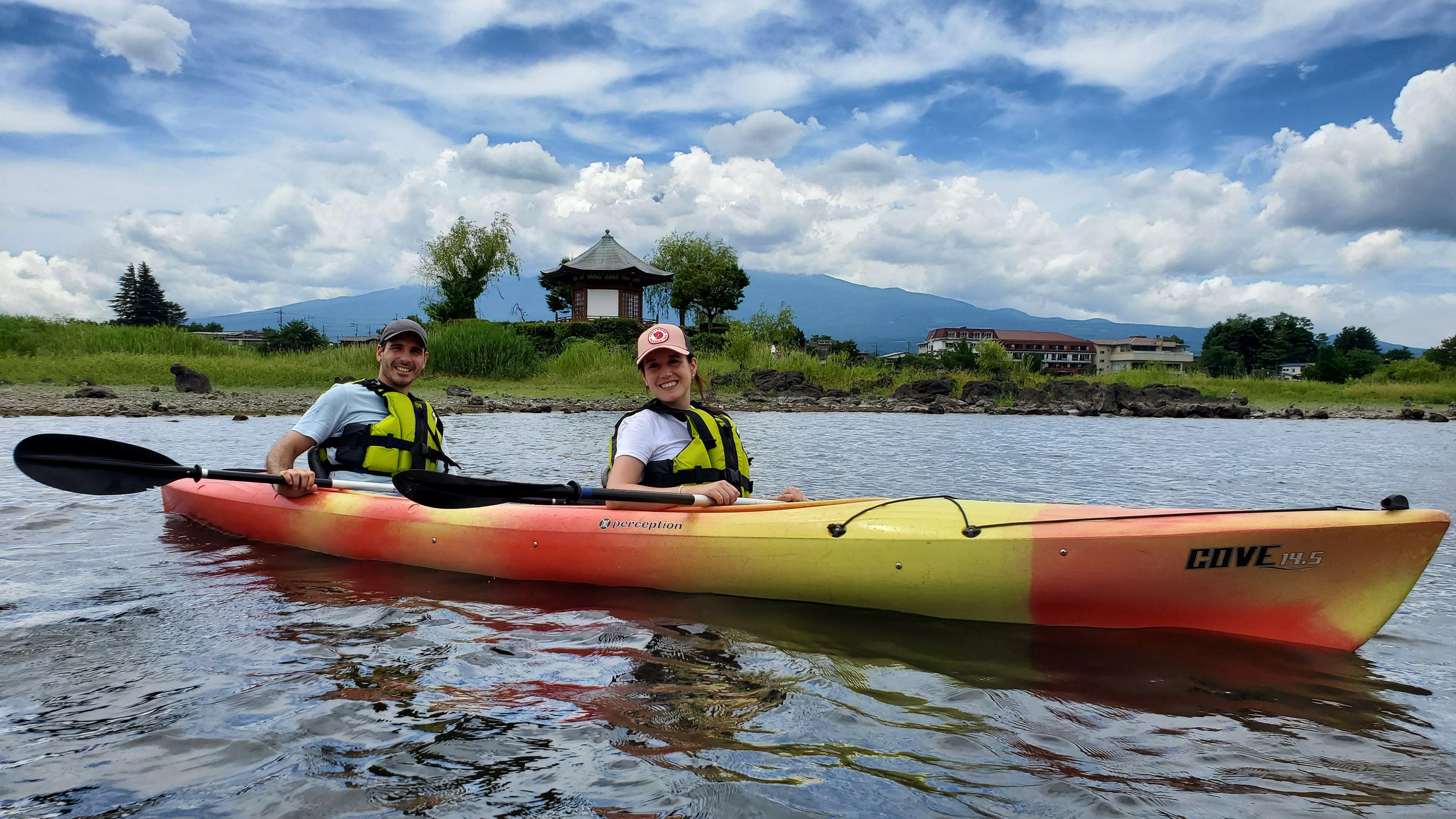 Early Morning Kayaking & Coffee on Lake Kawaguchiko
