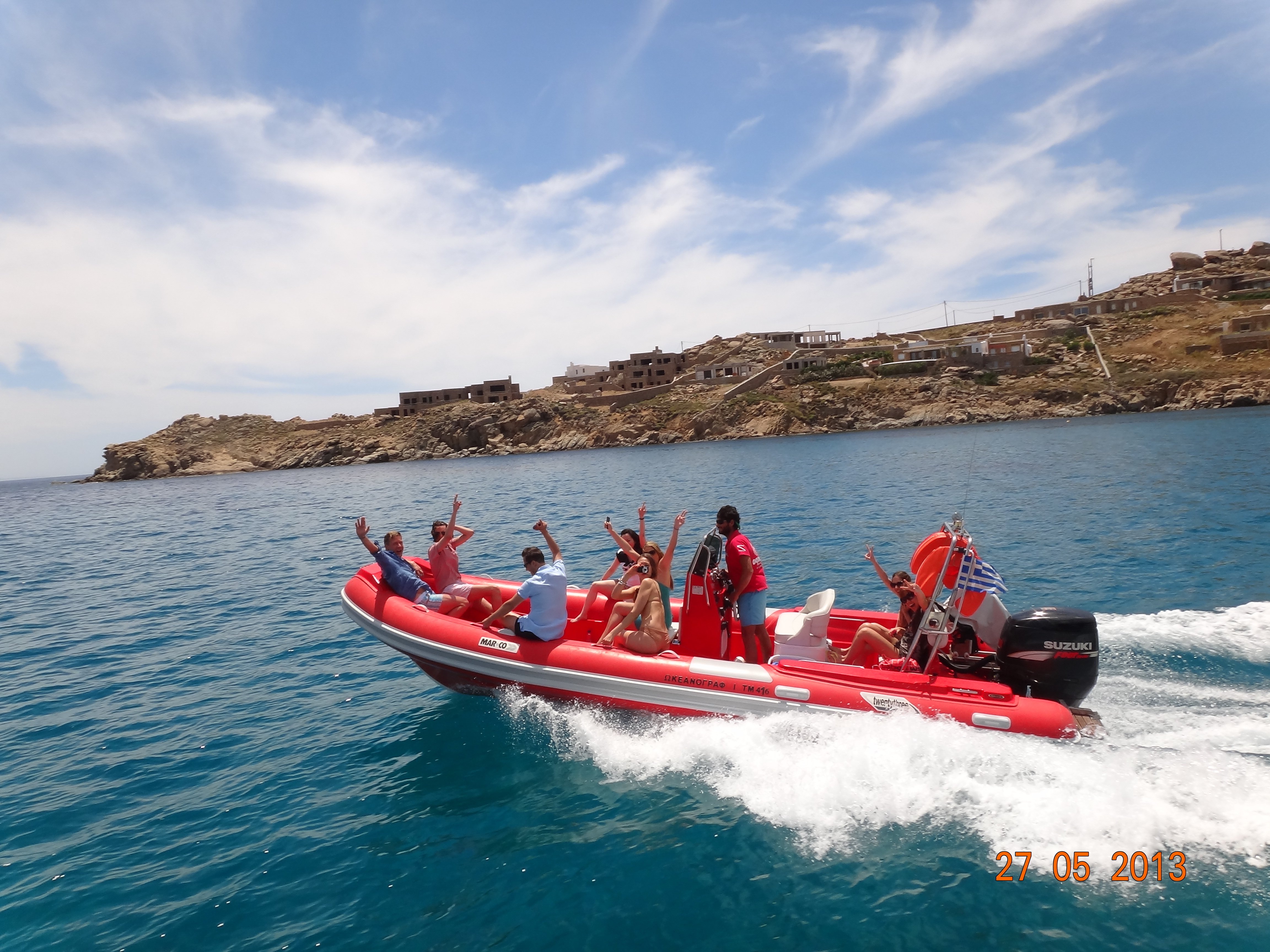 Mykonos Private Powerboat & Snorkeling Sea Safari