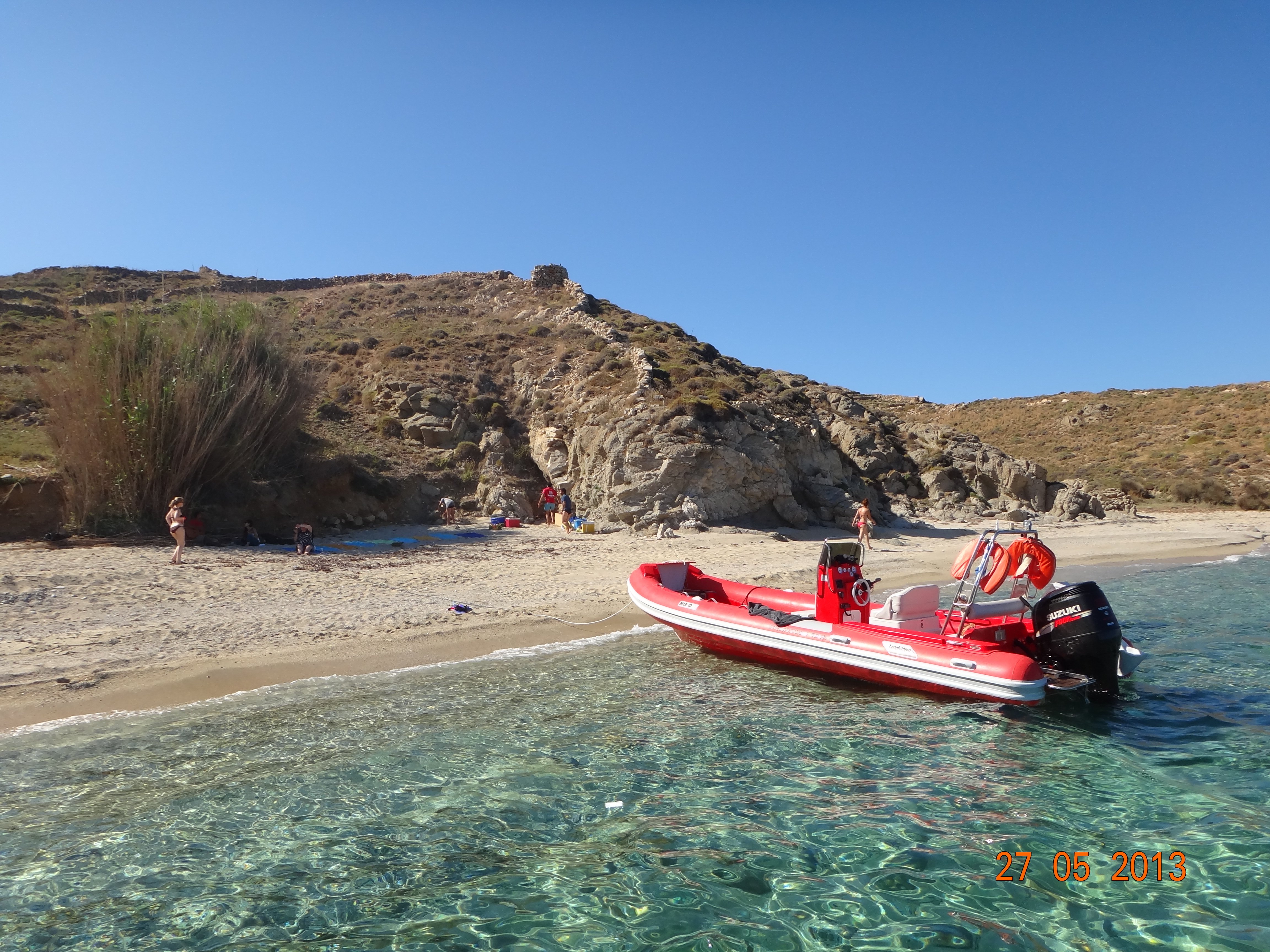 Mykonos Private Powerboat & Snorkeling Sea Safari