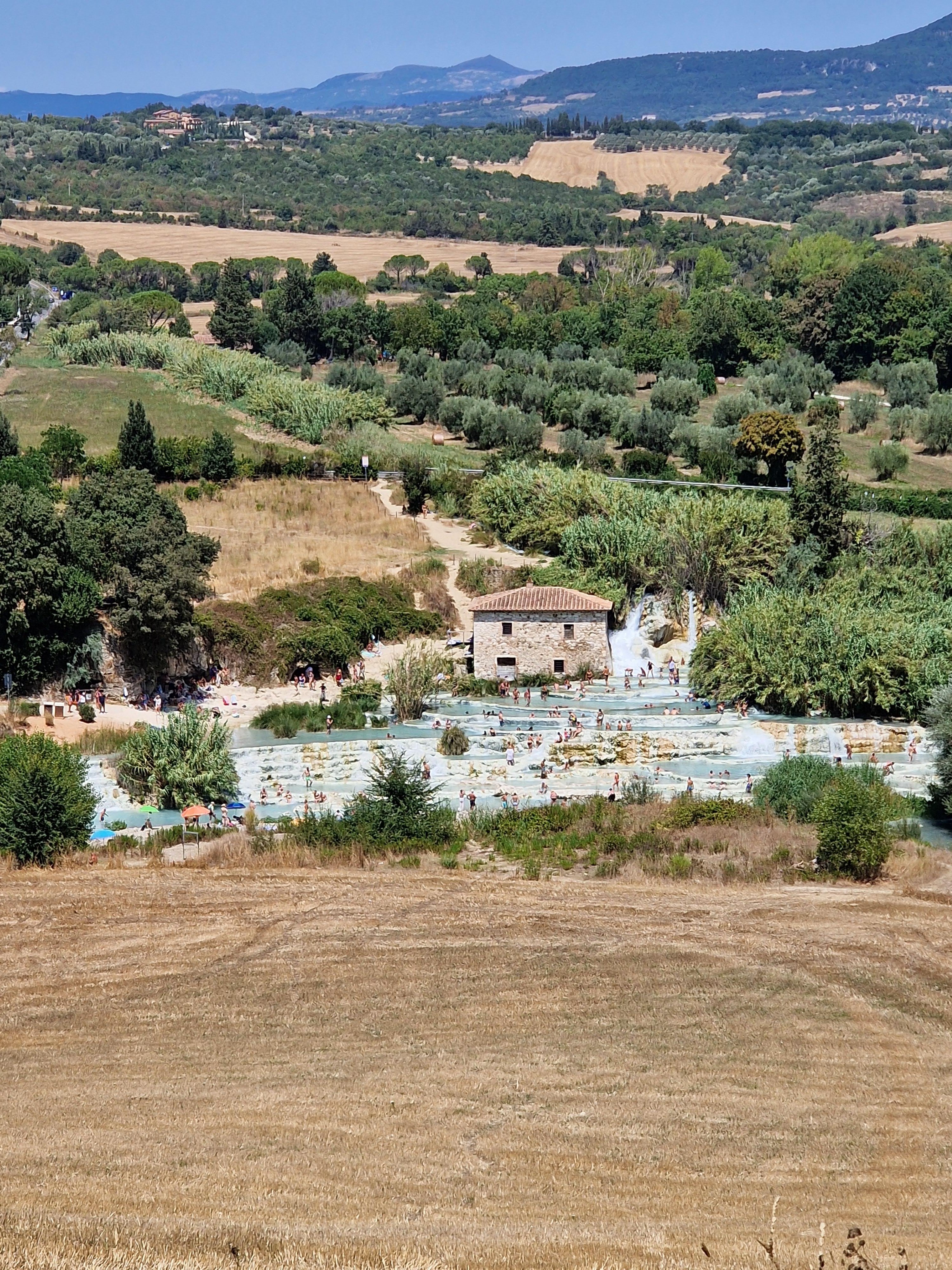 Rome to Saturnia Thermal Springs Day Trip with Lunch