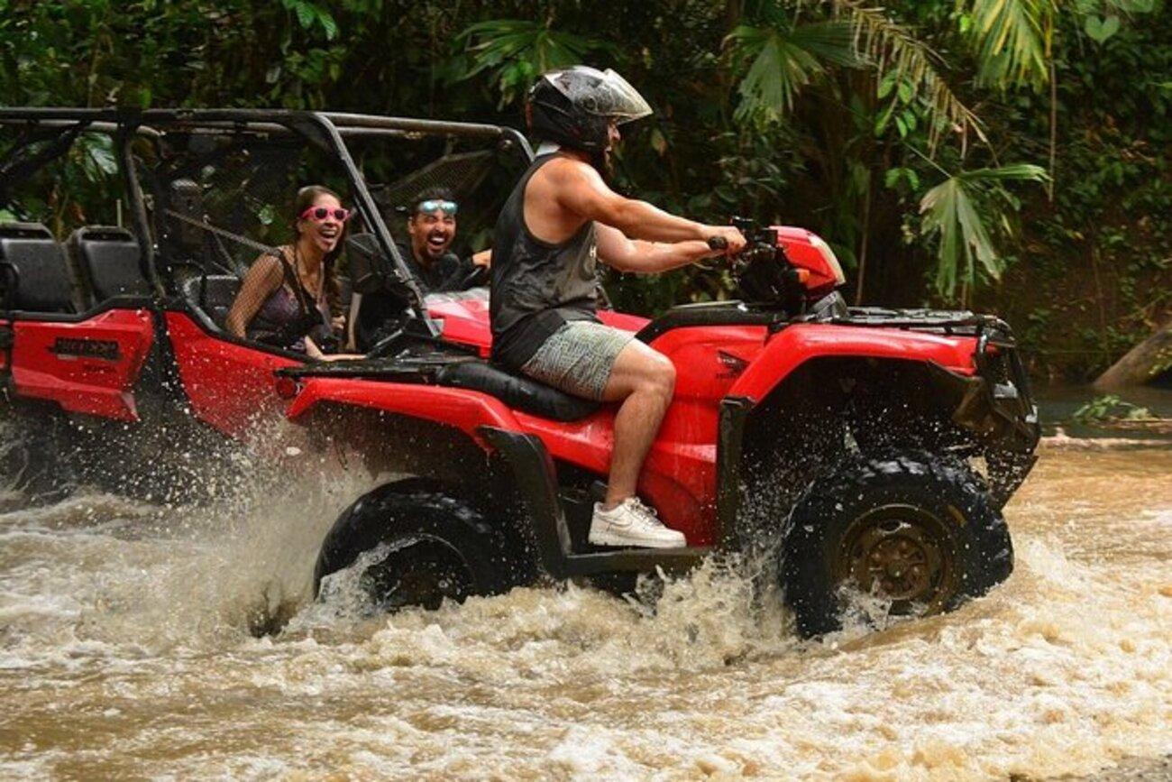 Playa del Carmen: Mayan Jungle ATV, Cenote & Zip Line Adventure