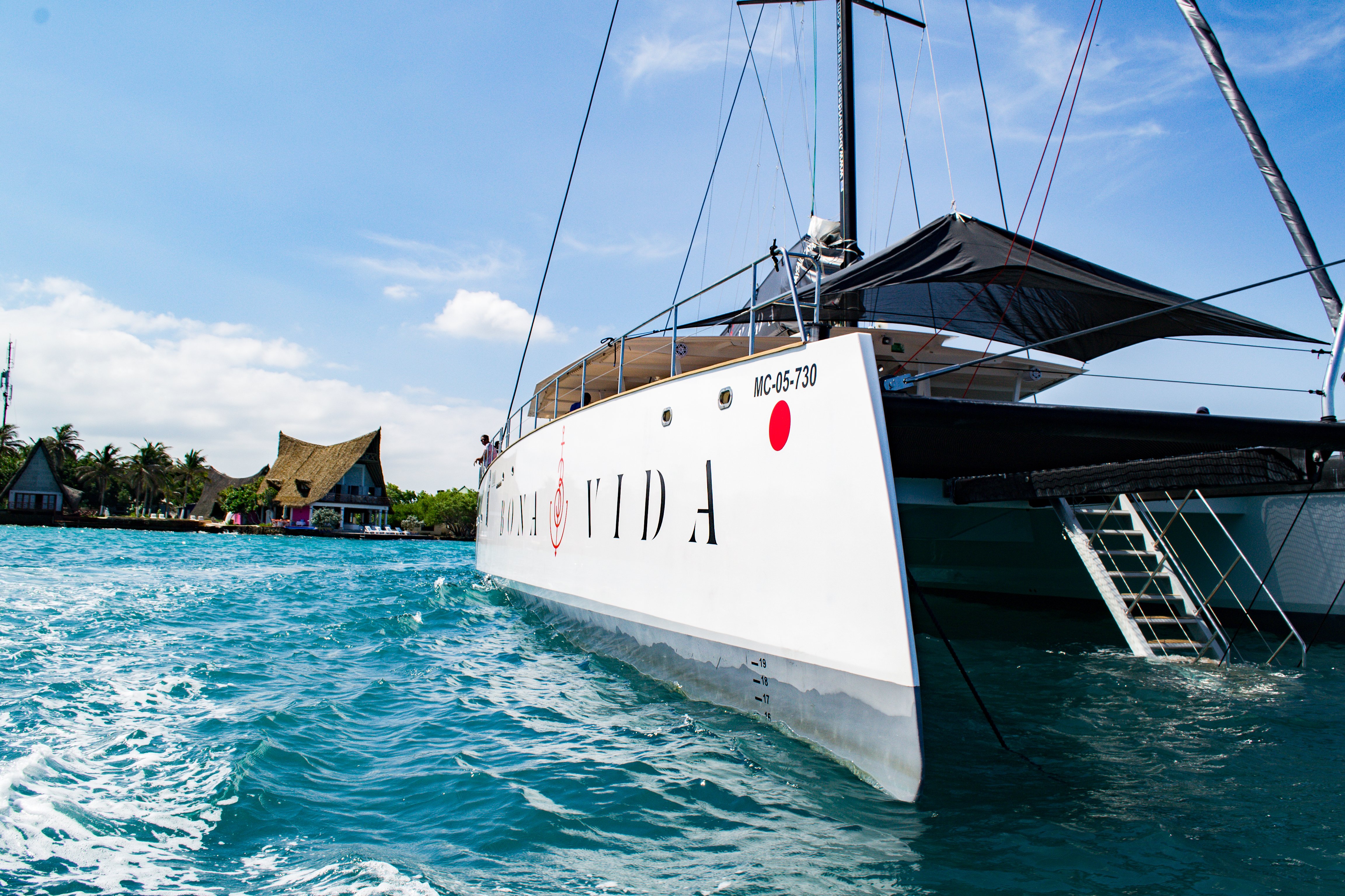 Rosario Islands Catamaran Cruise with Snorkeling & Lunch