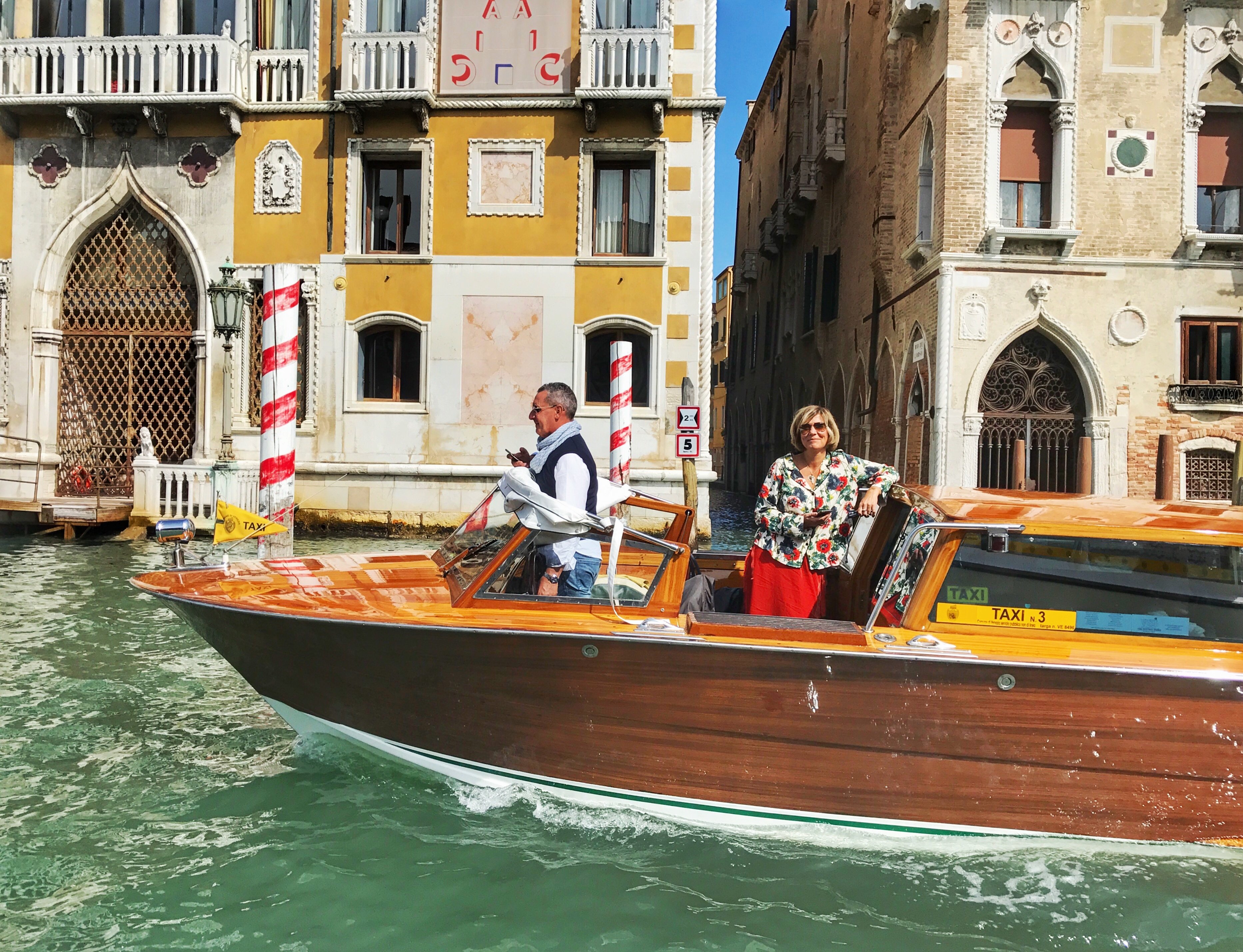 Venice Santa Lucia Station: Private Water Taxi Transfer
