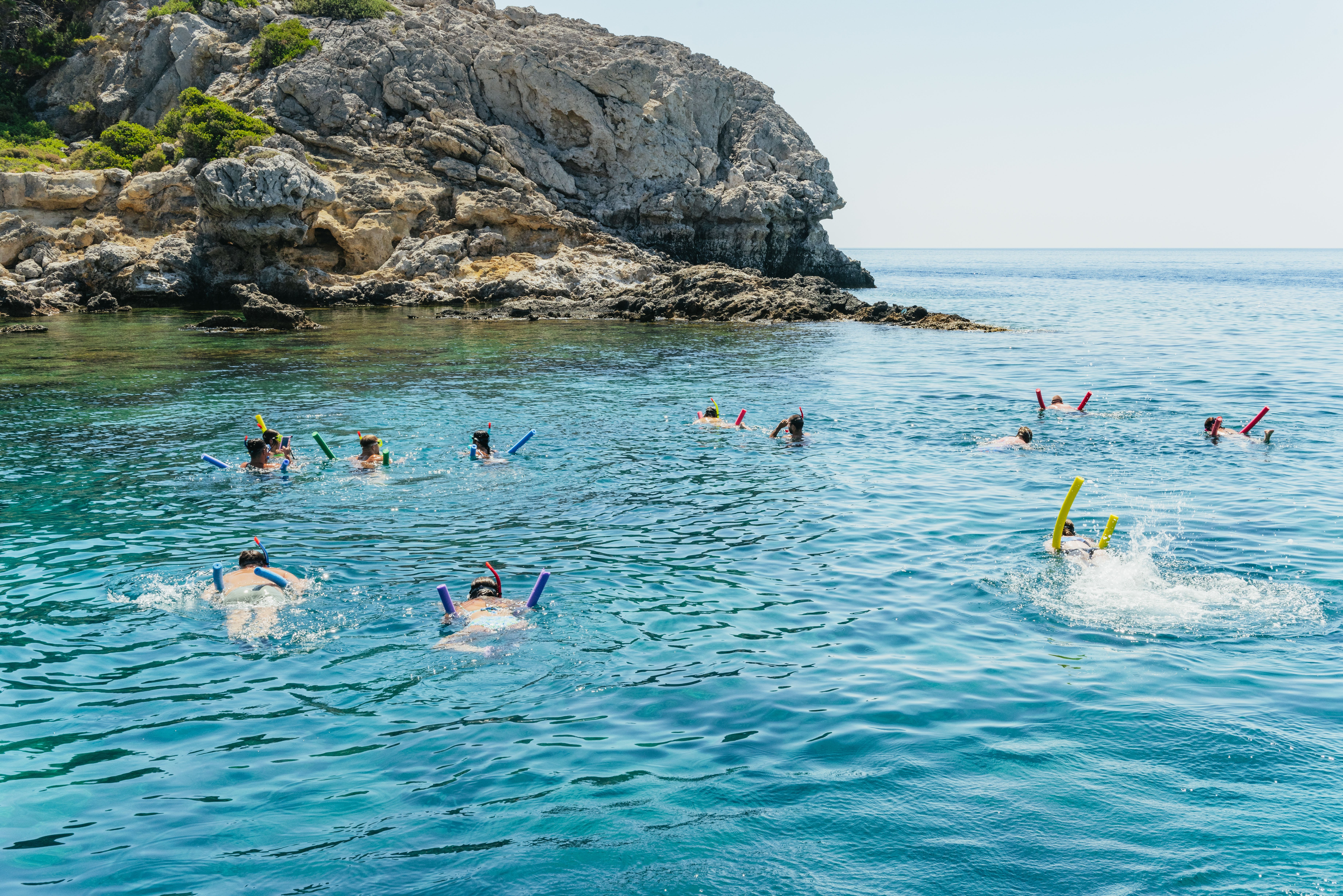 Rhodes Catamaran Cruise: Anthony Quinn Bay, Ladiko & Traganou Caves