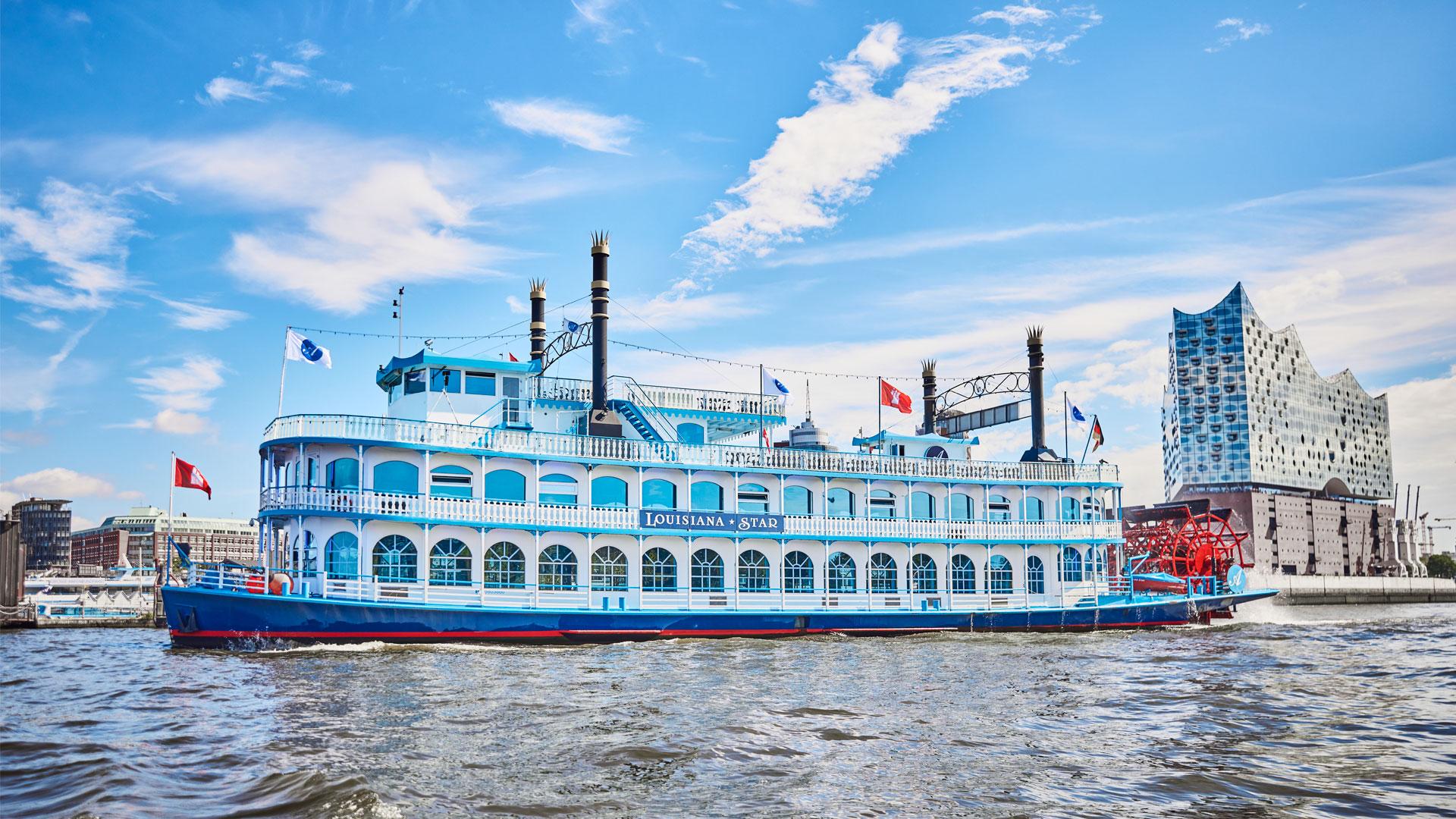 Hamburg: Hafenrundfahrt im Schaufelraddampfer Louisiana Star – 2026 (verifizierte Bewertungen)
