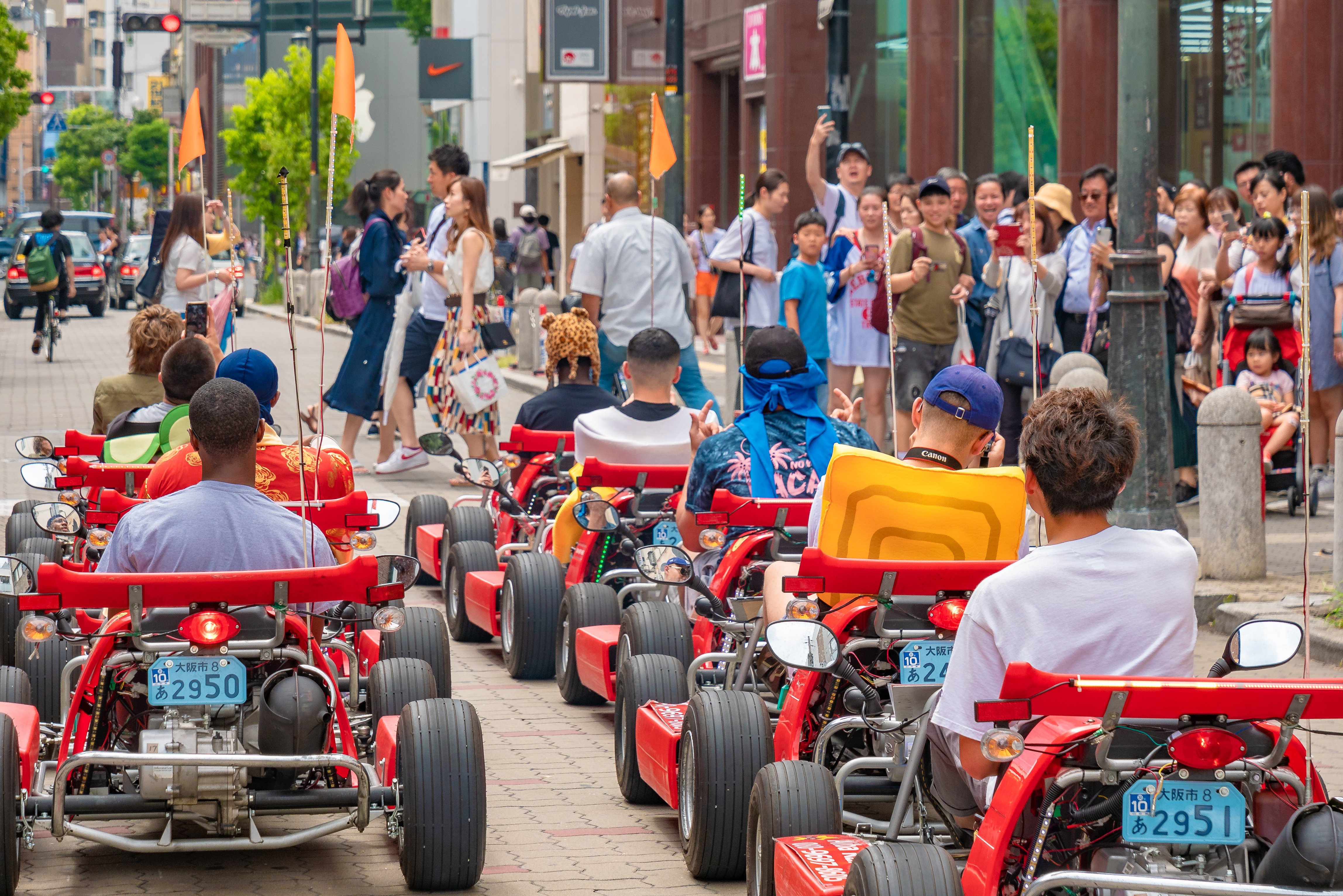 Osaka Street Go-Karting Tour with Costumes