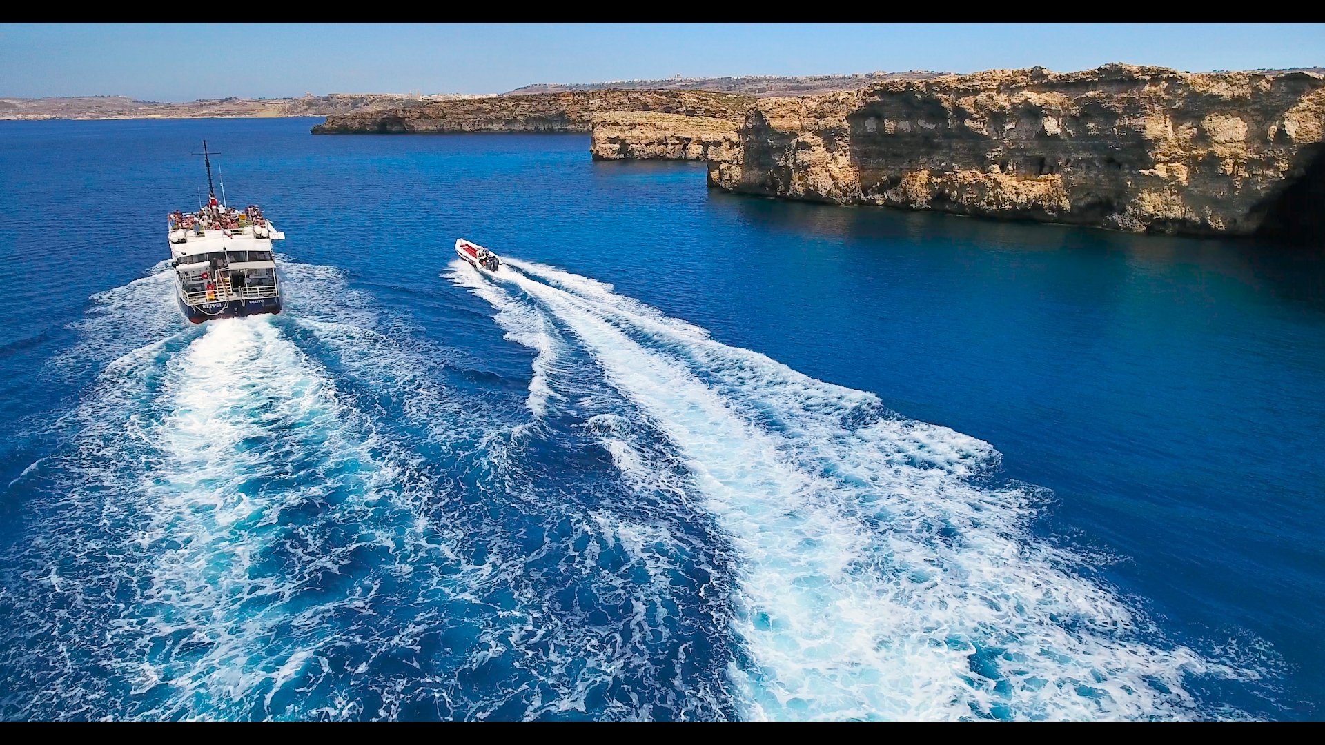 Blue Lagoon & Comino Island Cruise with Waterslide