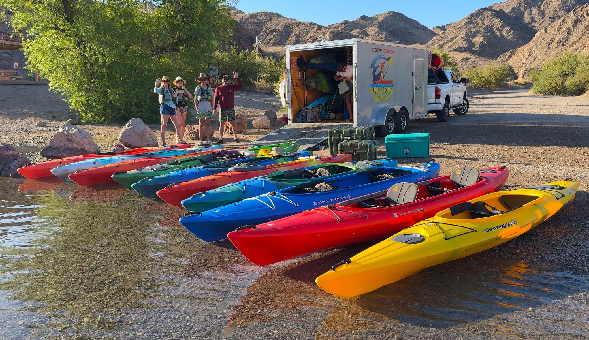Emerald Cave Self-Guided Kayak Rental from Willow Beach