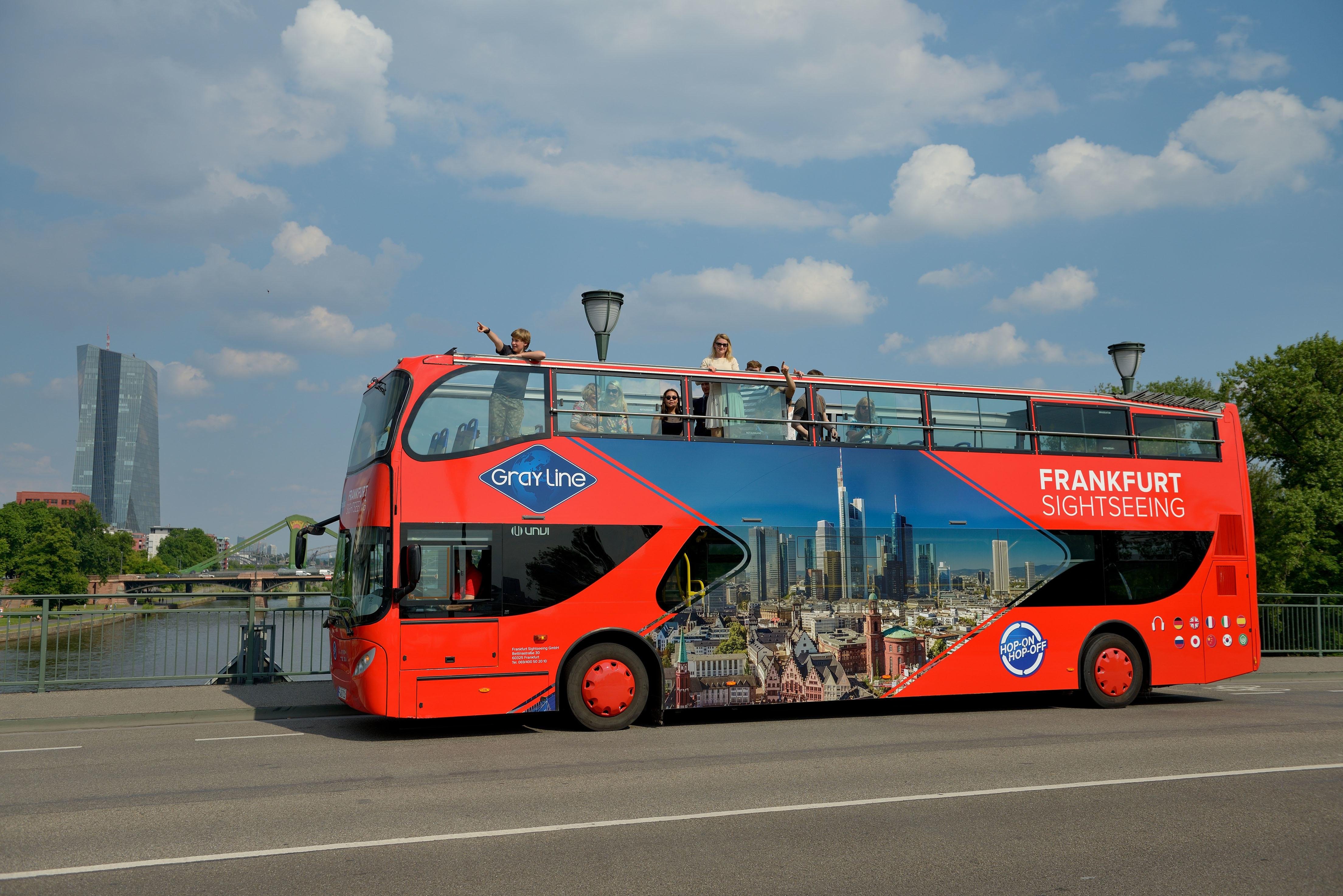 Frankfurt Skyline Hop-On Hop-Off Bus Tour